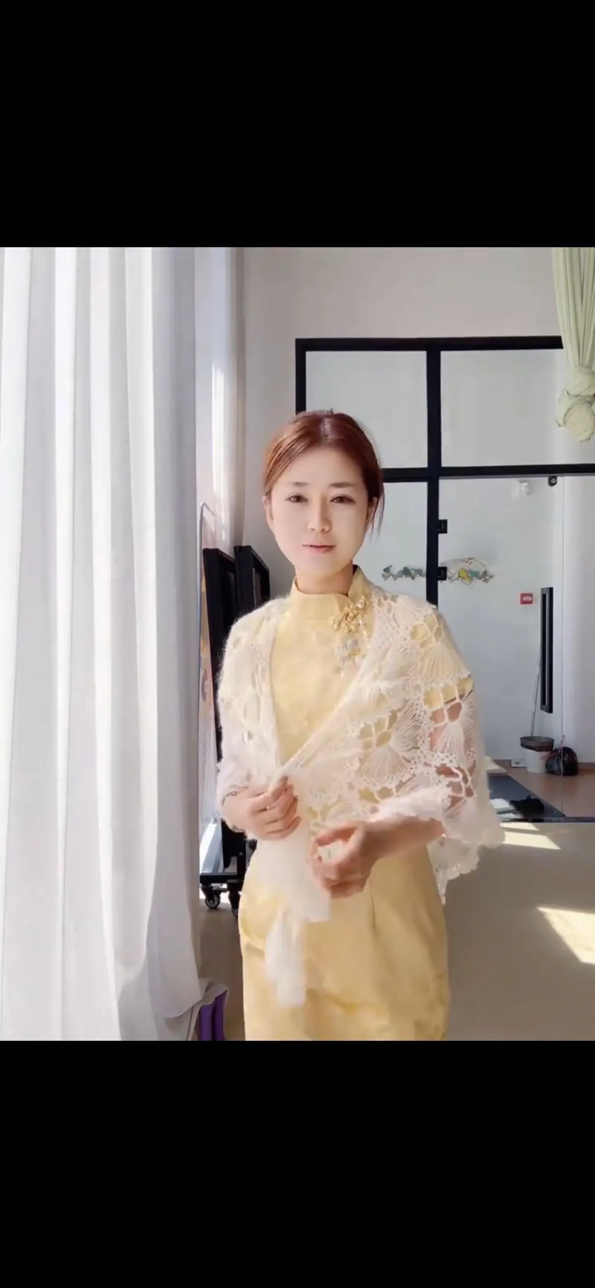 合欢花披肩真的好美, a crochet project shared by 稳稳