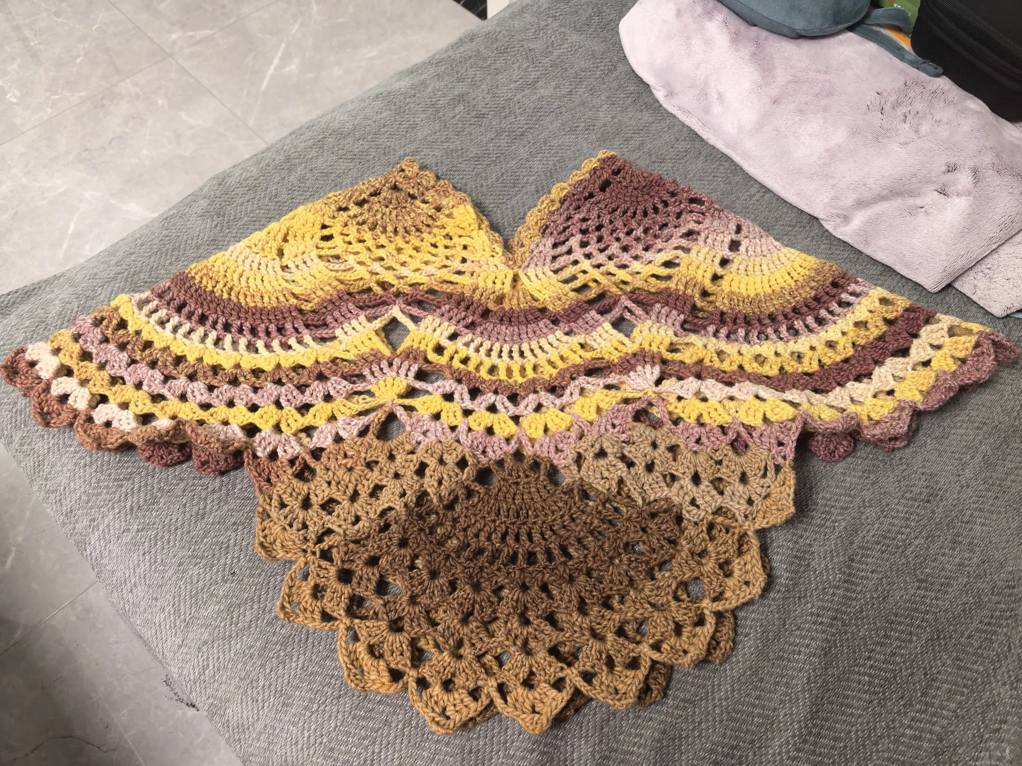 牧野斗篷, a crochet project shared by Sapana