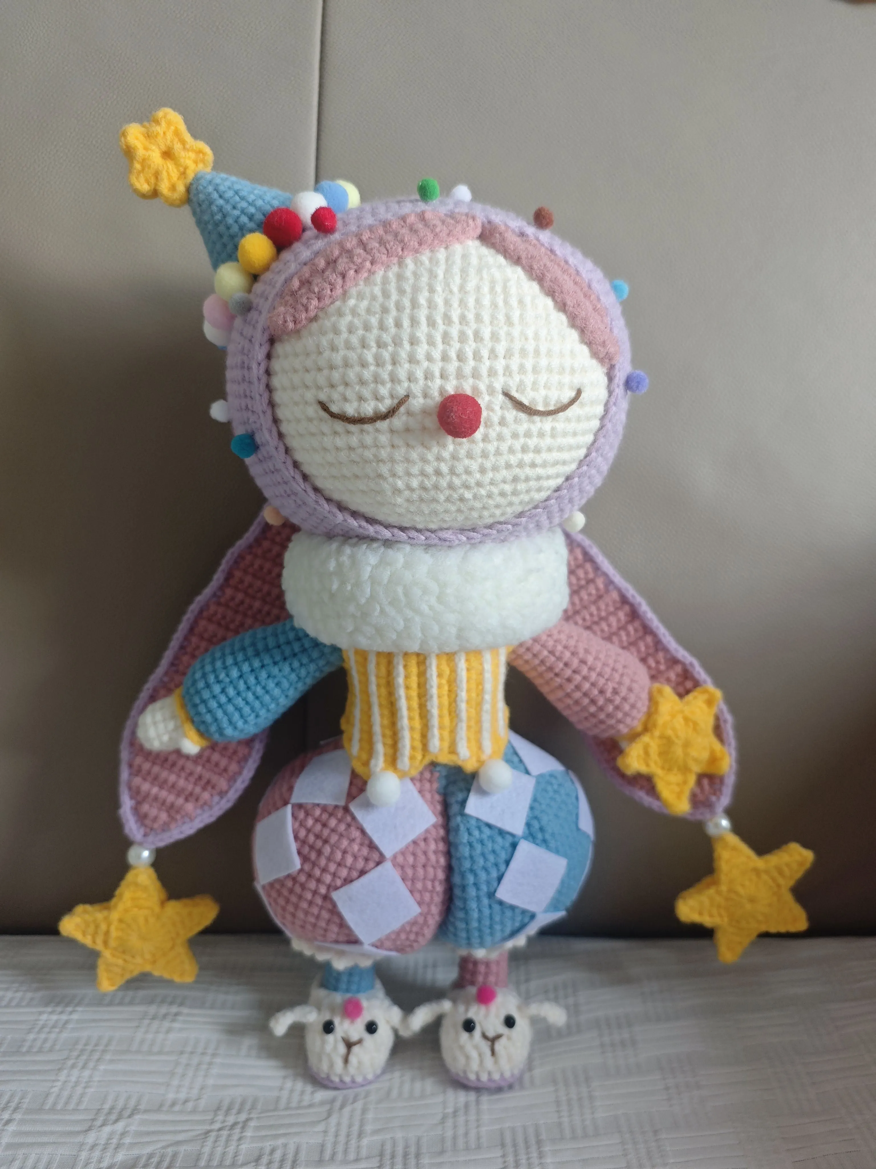 晚安兔, a crochet project shared by 骗子从不撒谎