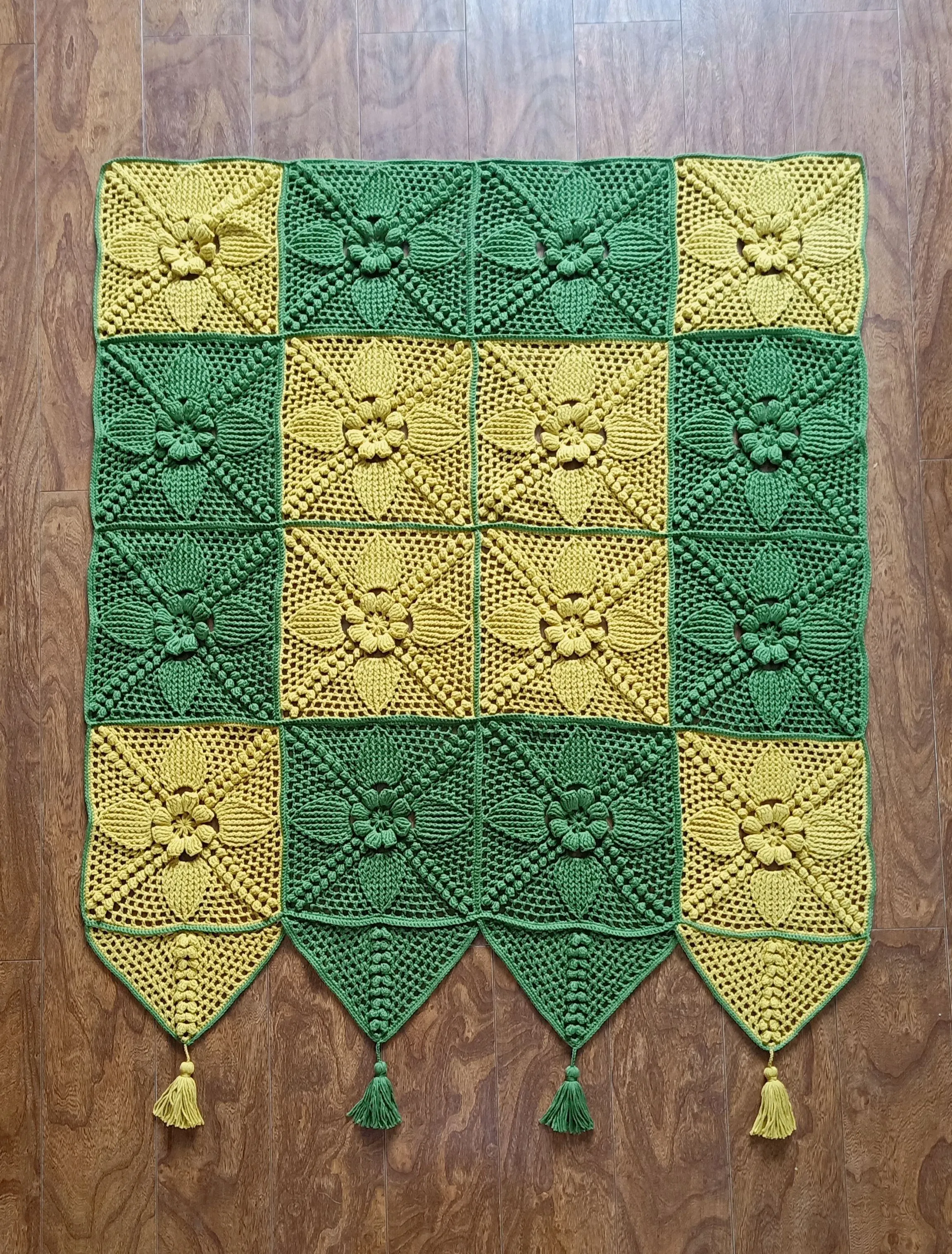 维多利亚钩毯, a crochet project shared by 清浅时光