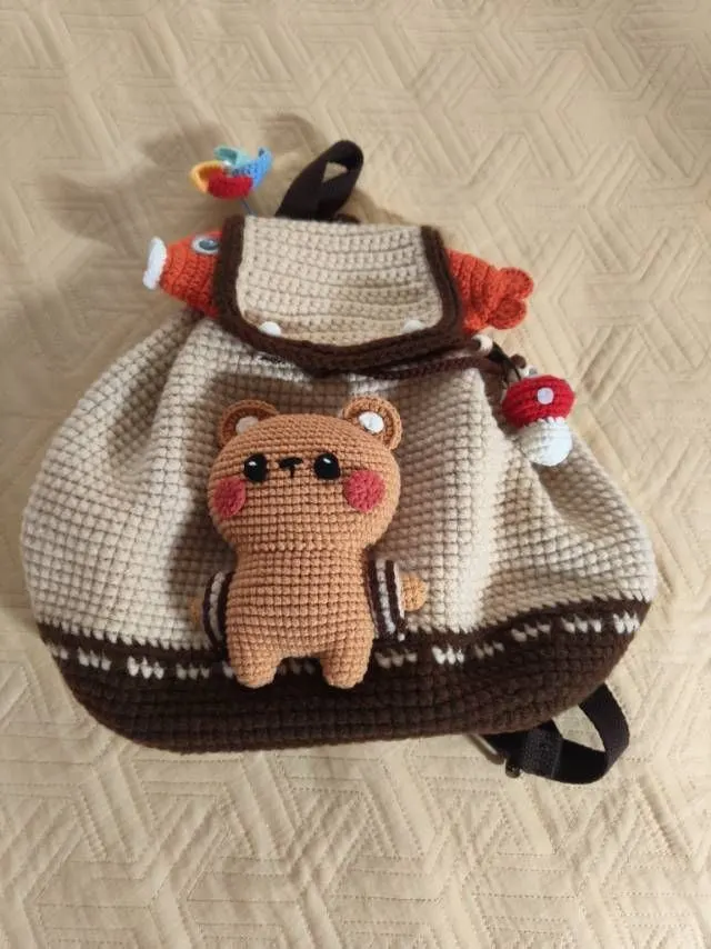 小小探险家小熊款, a crochet project shared by 简单点