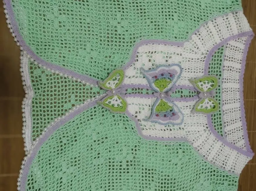 自己搭配的颜色,实物比照片更好看, a crochet project shared by 我心茫然
