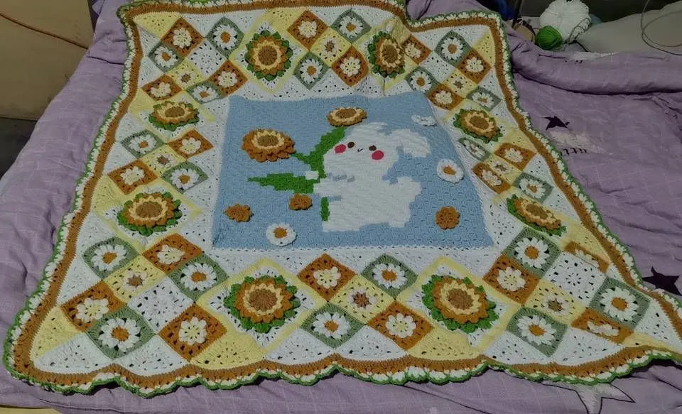 花田兔兔, a crochet project shared by zxy