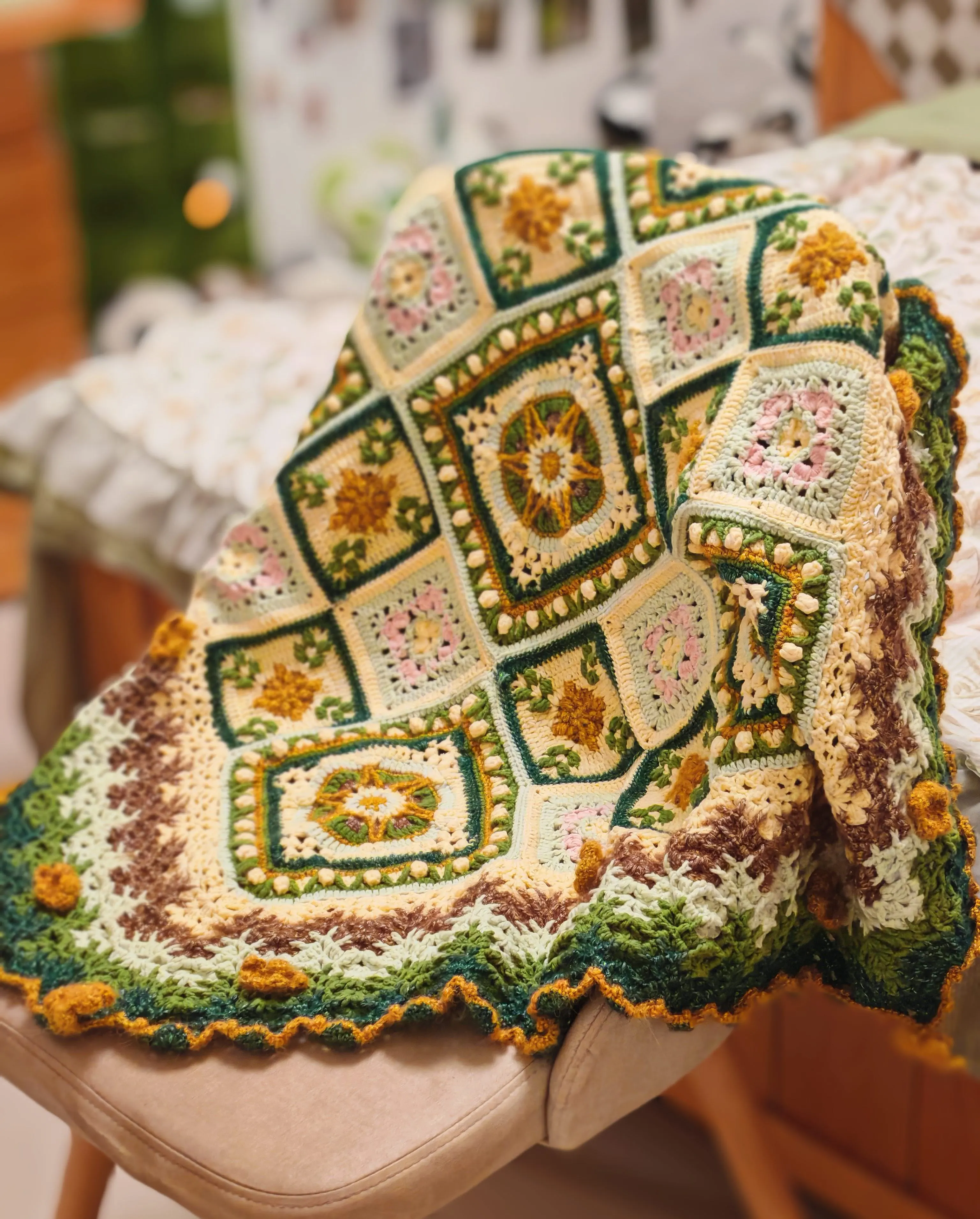 森林星光毯,太美啦, a crochet project shared by april
