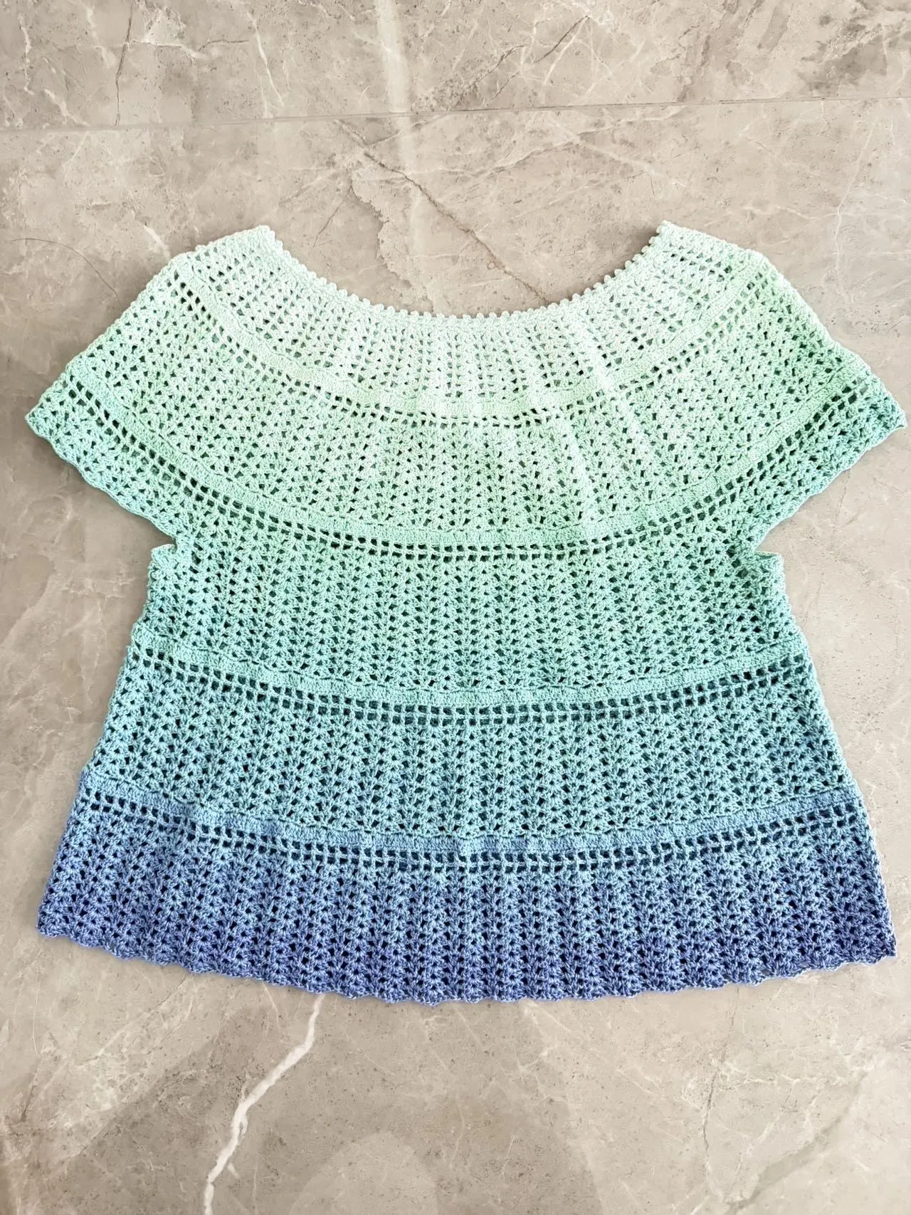渐变针织小衫, a crochet project shared by 弓长张