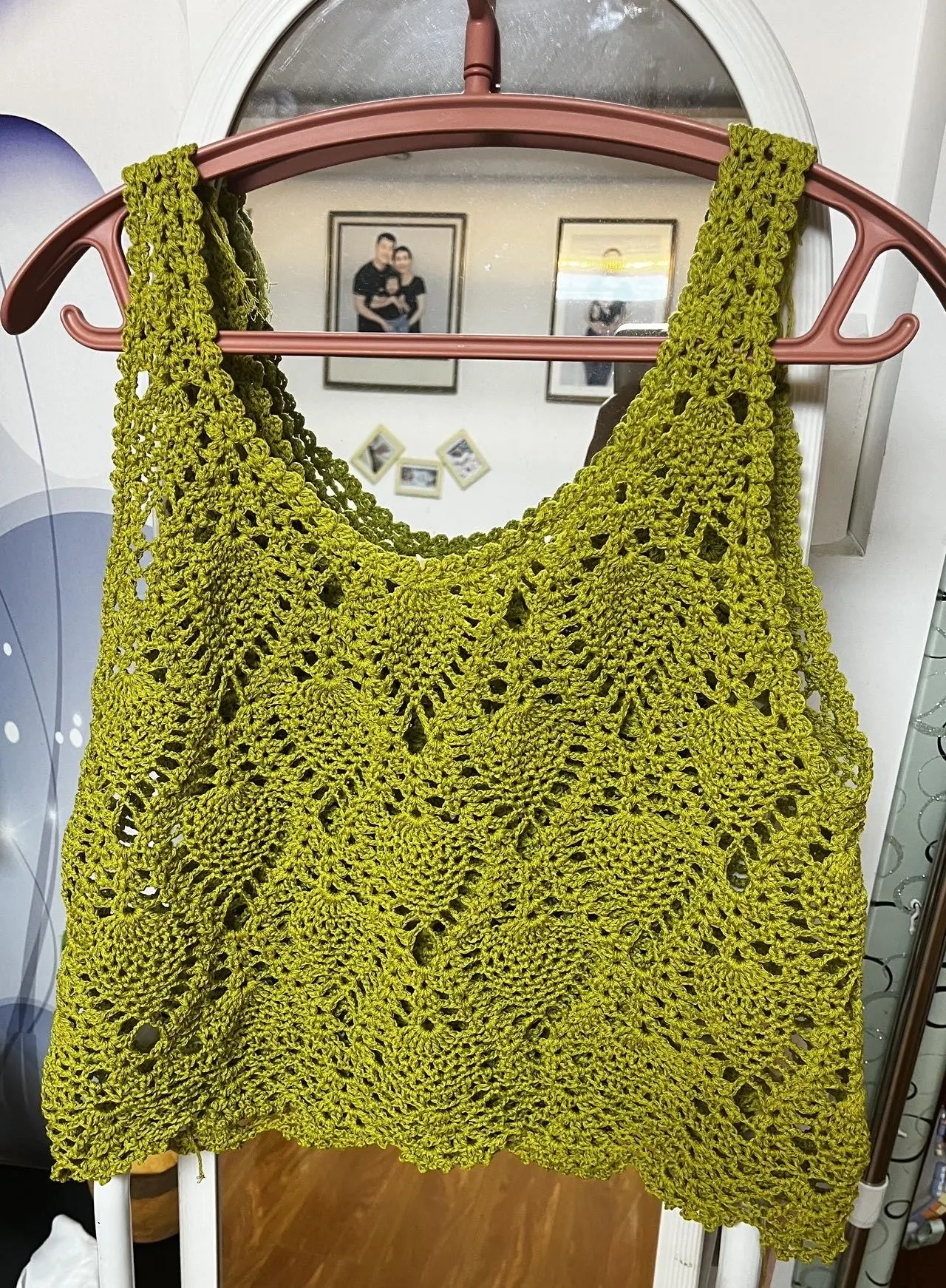 菠萝花背心, a crochet project shared by 李  小花🍀