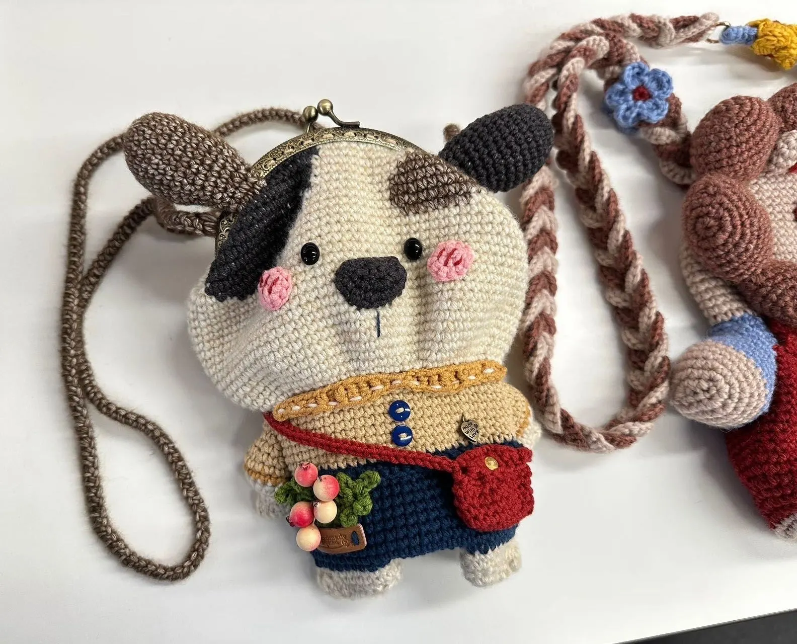 小狗包包, a crochet project shared by 狗狗包