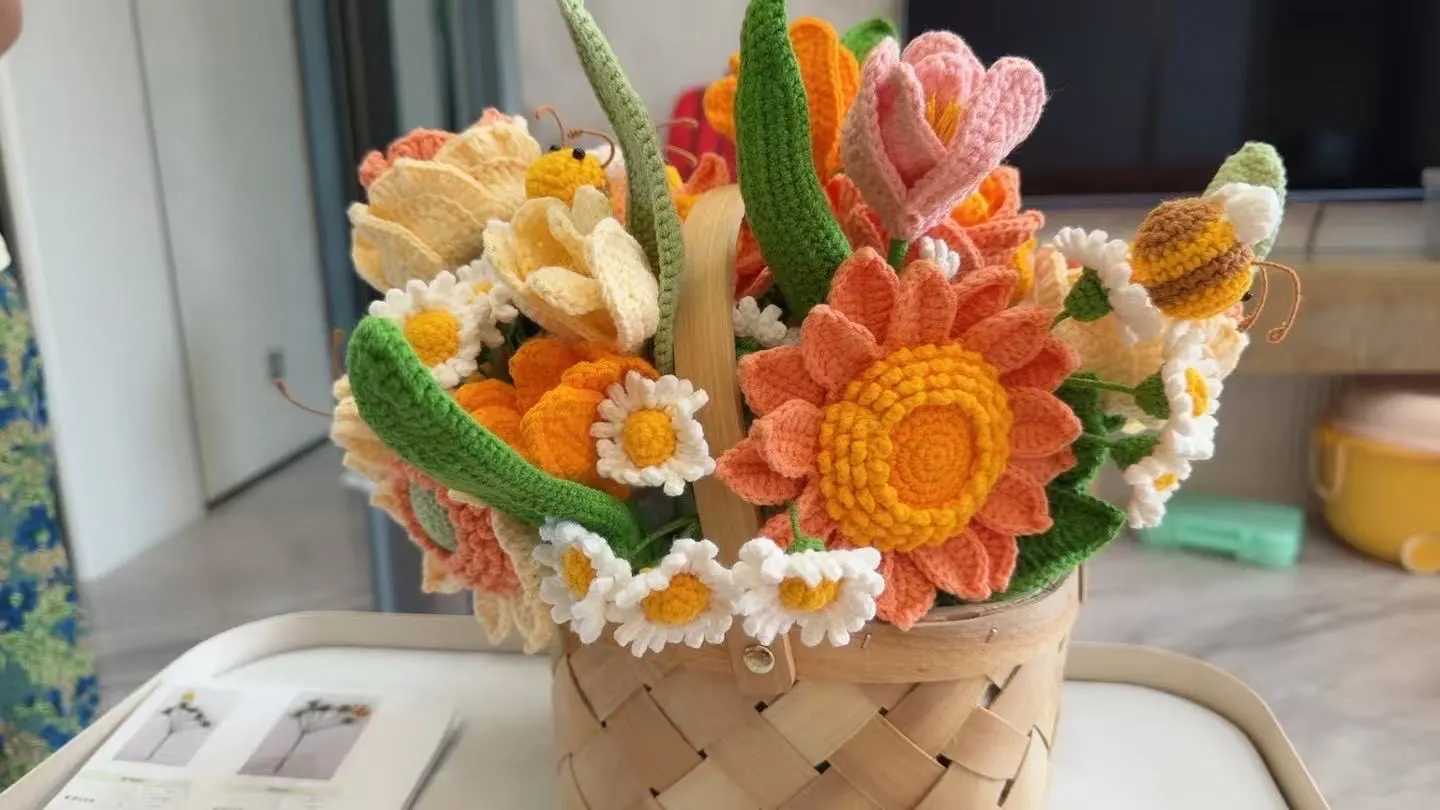 小花篮, a crochet project shared by 七秒钟