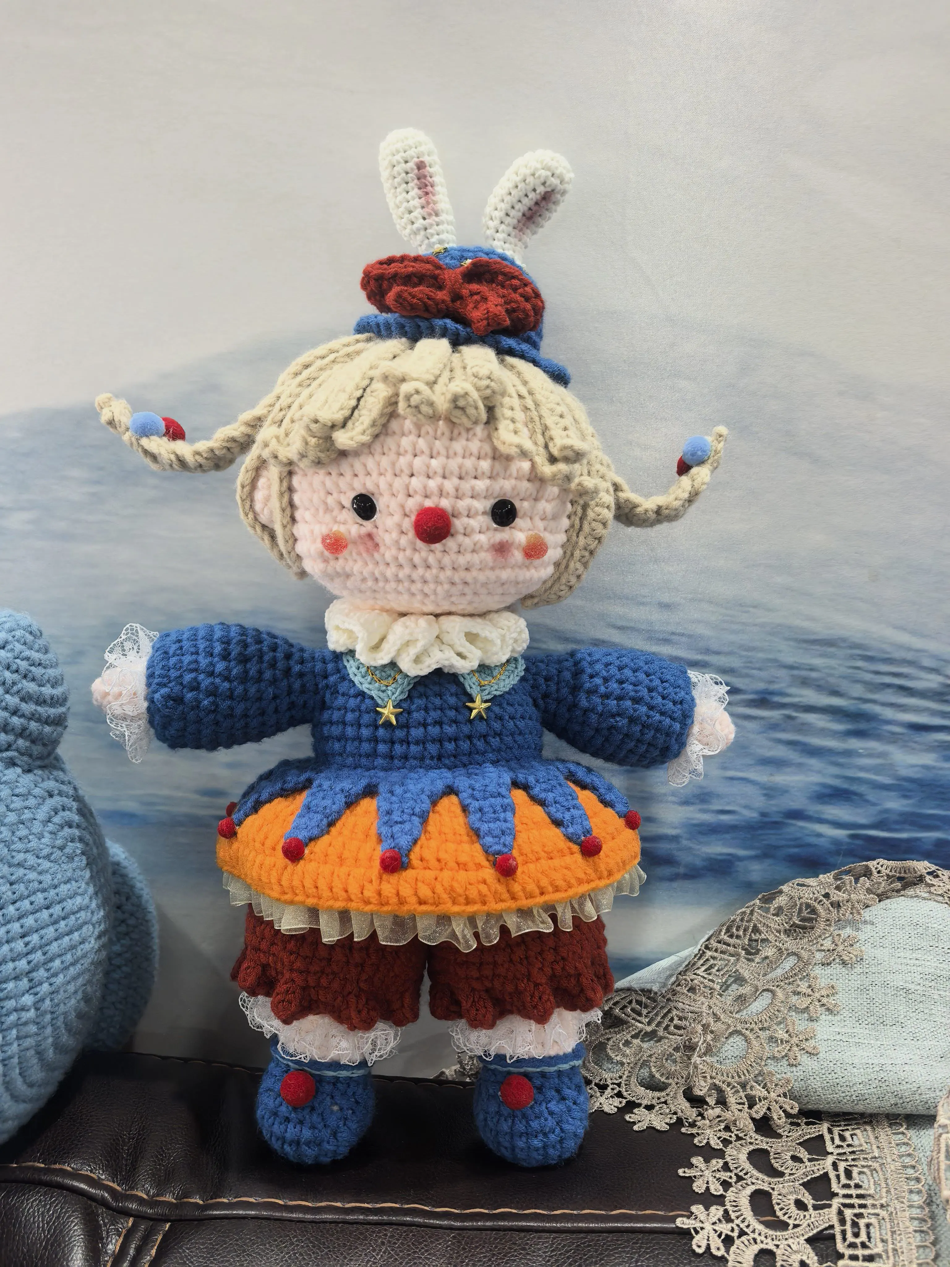 奇幻马戏团玩偶, a crochet project shared by 青蛙