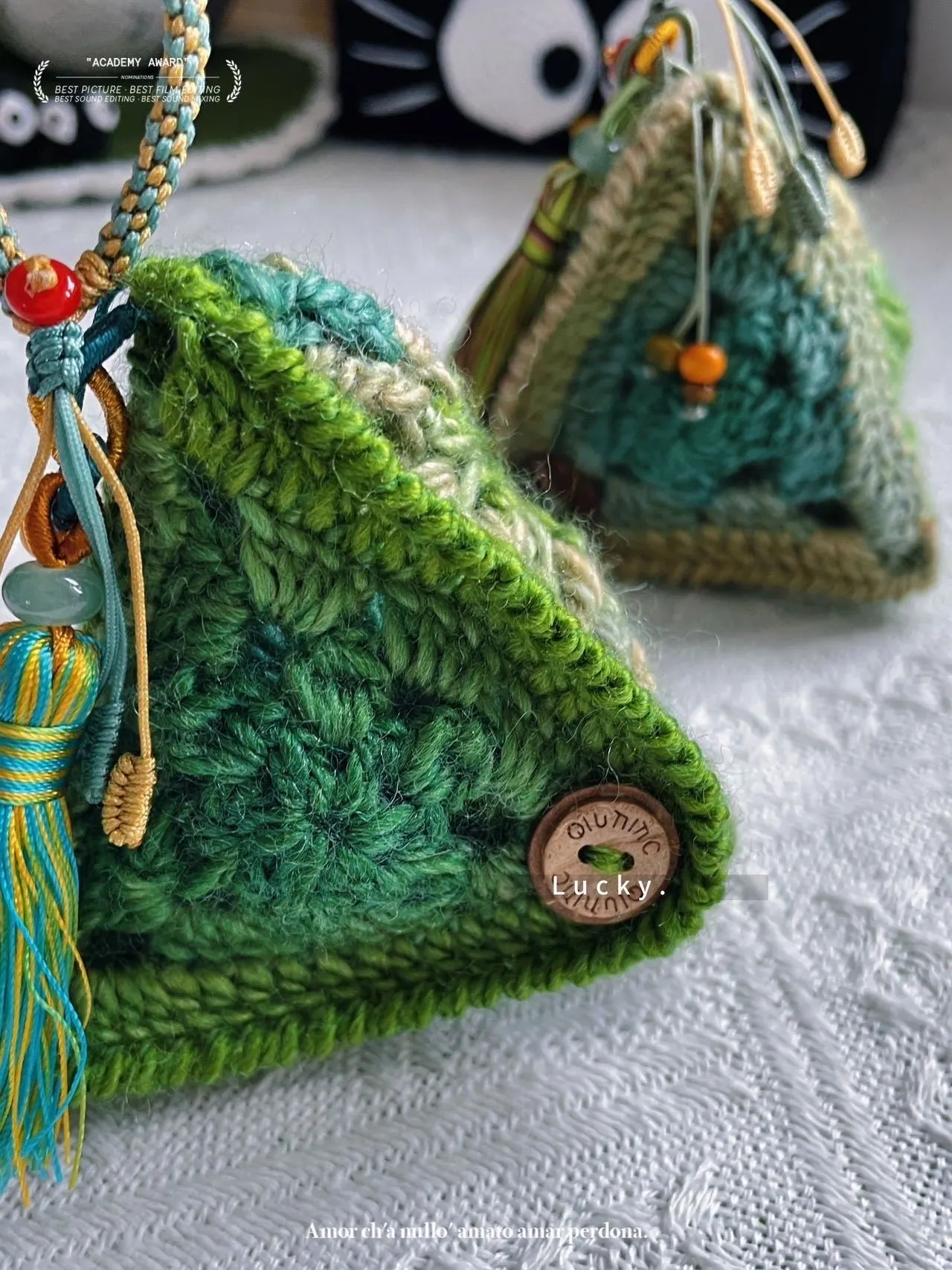 超实用粽子包, a crochet project shared by @
