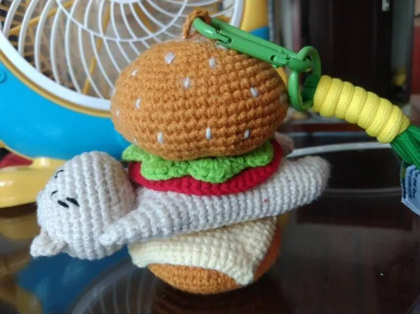 汉堡猫完成, a crochet project shared by qwe