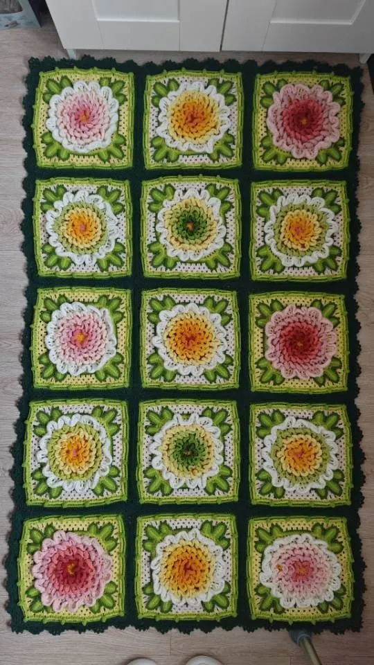 花开富贵, a crochet project shared by 艳