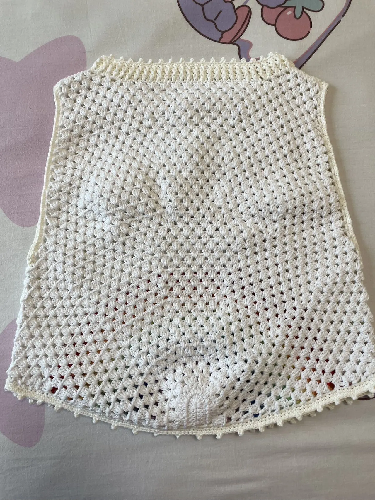 彩虹马甲, a crochet project shared by 肖肖