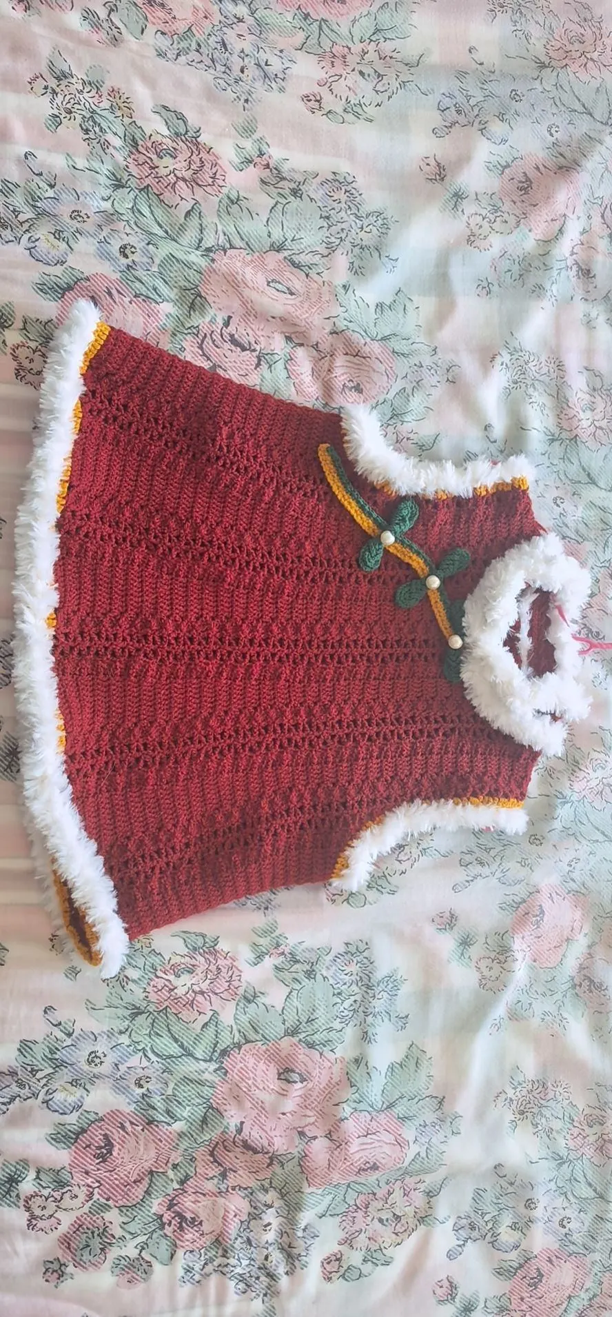 金禧拜年马甲, a crochet project shared by Rita