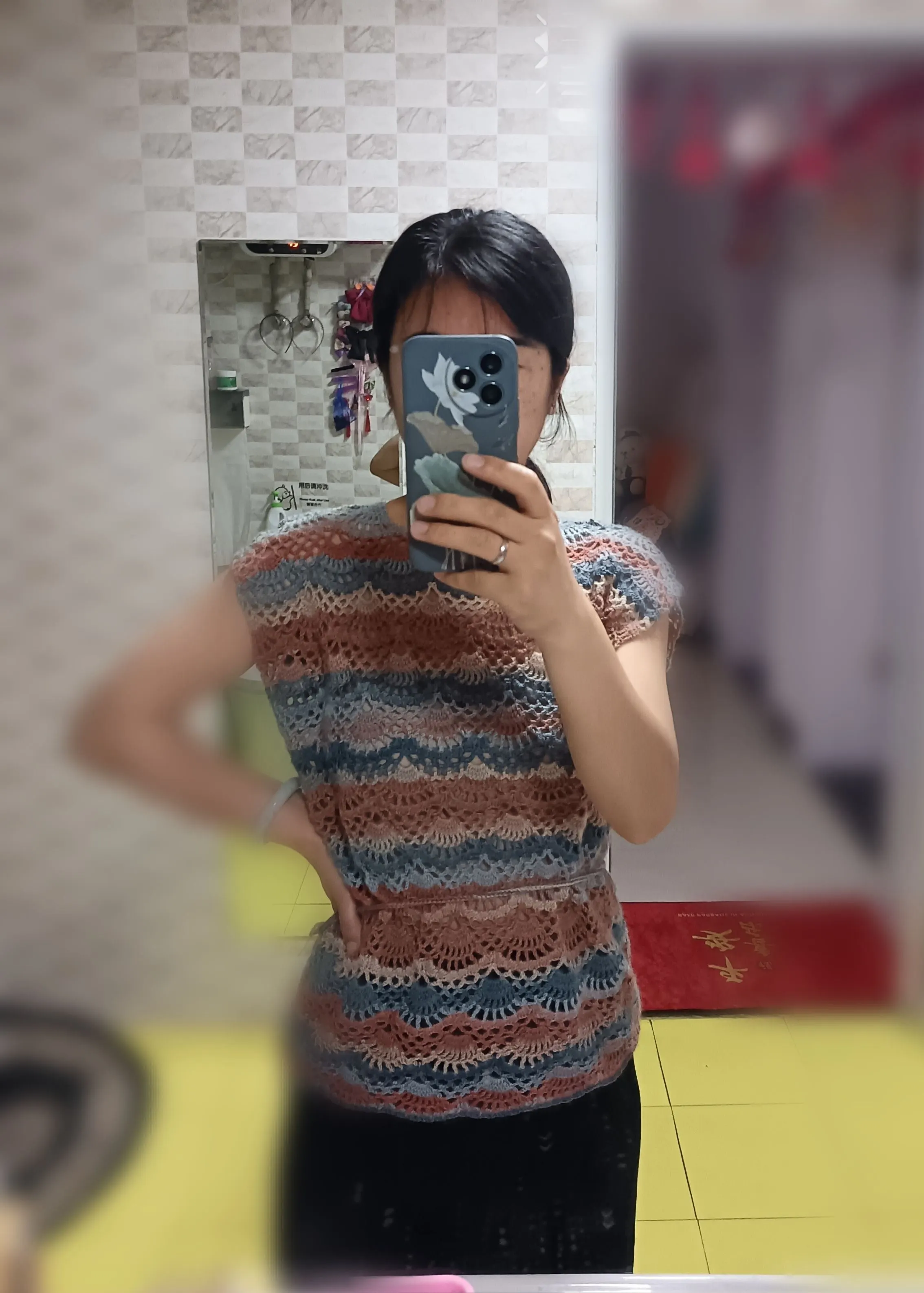 逐浪罩衫, a crochet project shared by 梦豆豆
