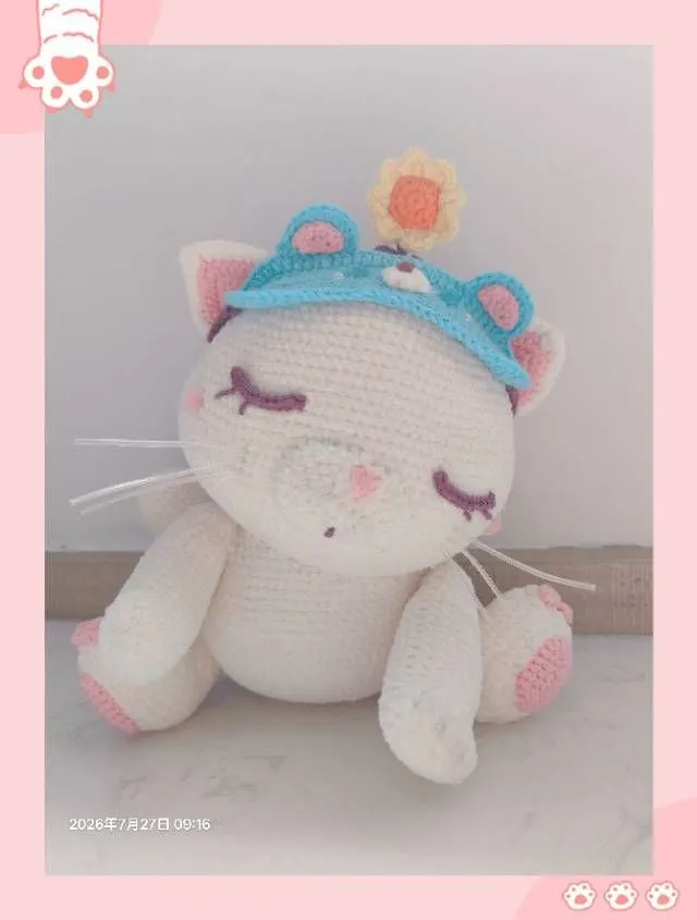 瞌睡喵, a crochet project shared by 兔子🐰 爱酱