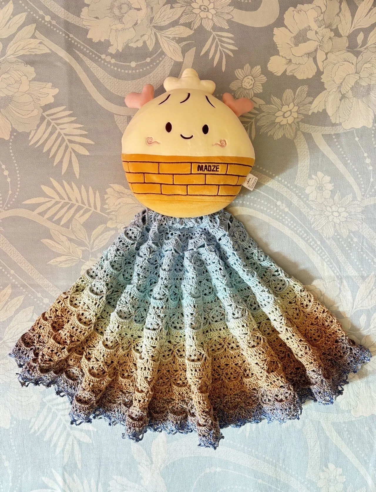 海盐可可透花垫, a crochet project shared by 爱钩织的明明