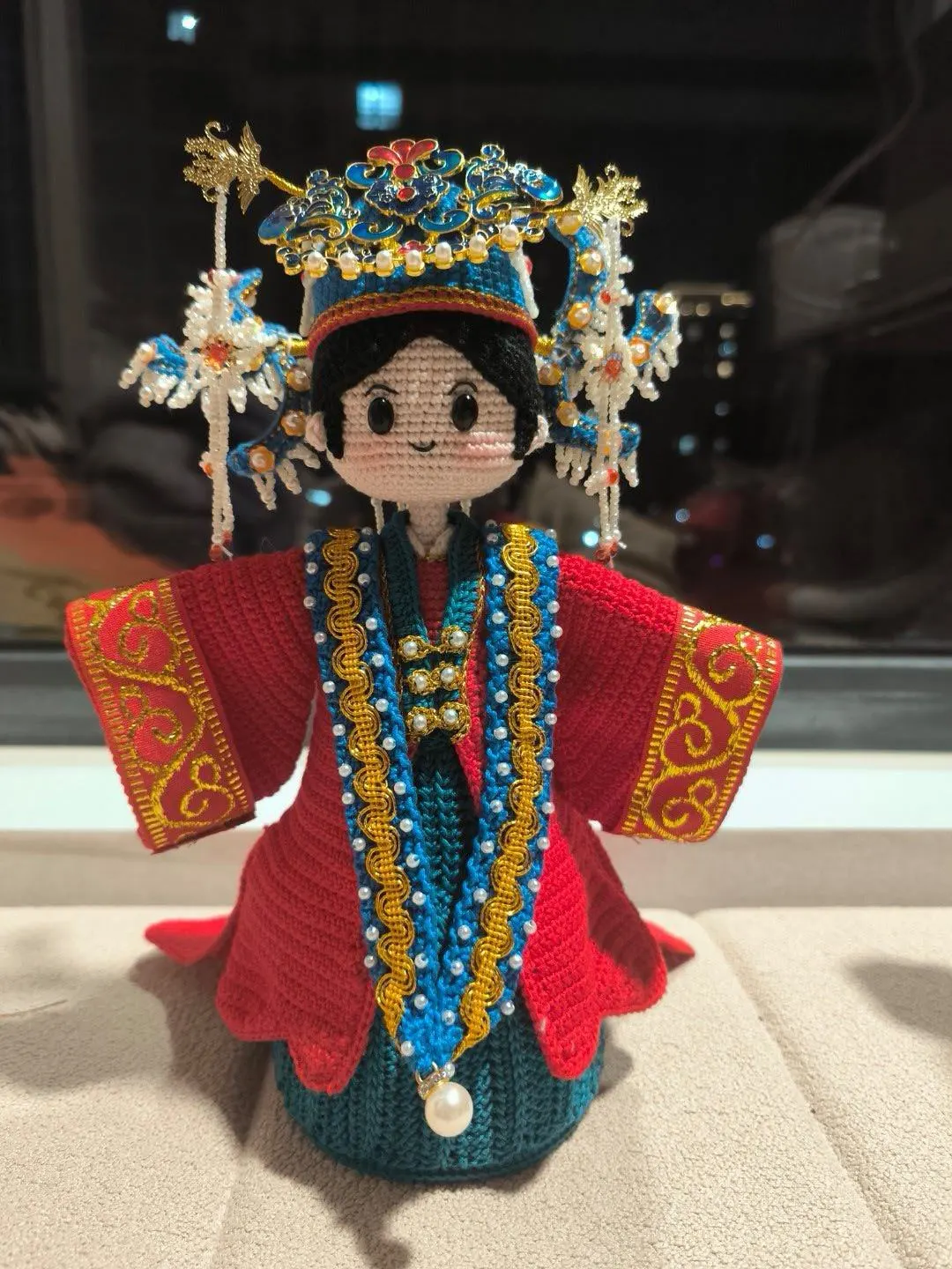 干儿子的结婚礼物, a crochet project shared by 毛毛