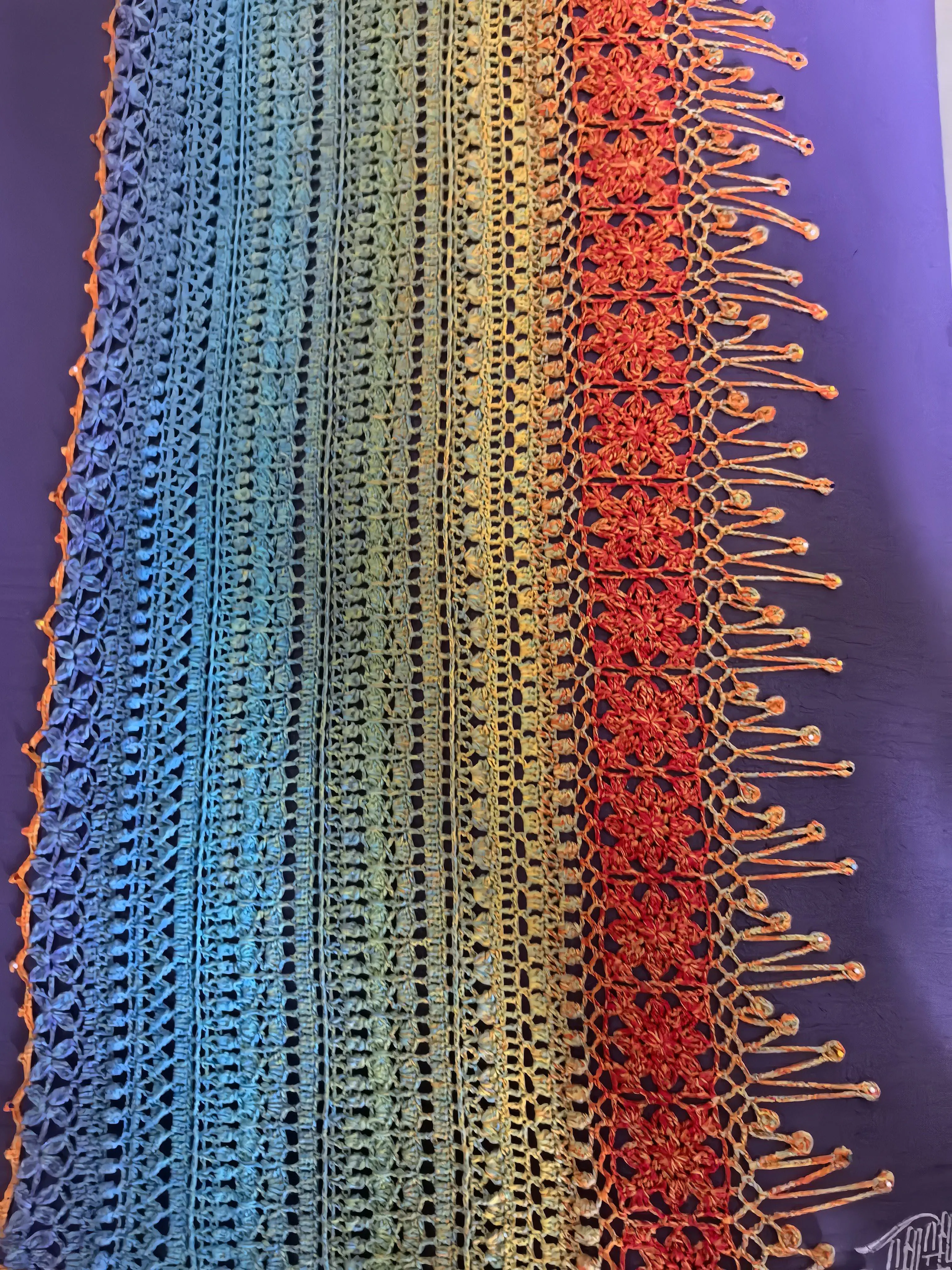 云霓披肩, a crochet project shared by Community maker