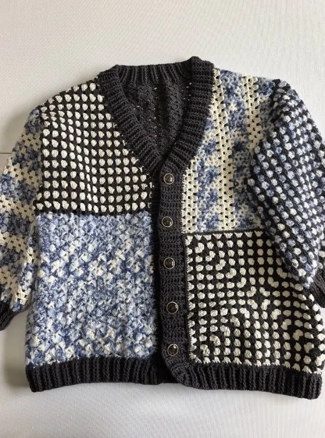开衫，原来我也可以, a crochet project shared by 丽儿9008