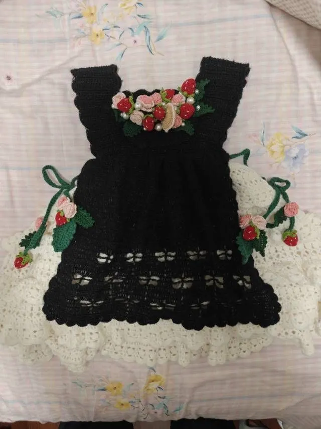 下午茶礼服裙, a crochet project shared by 一一一一