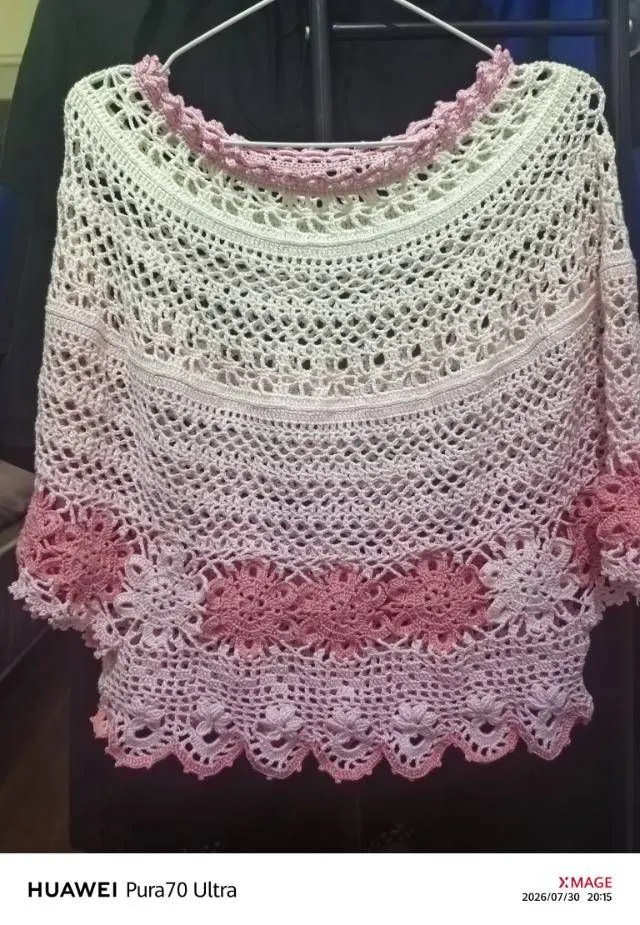 套头衫, a crochet project shared by 华华