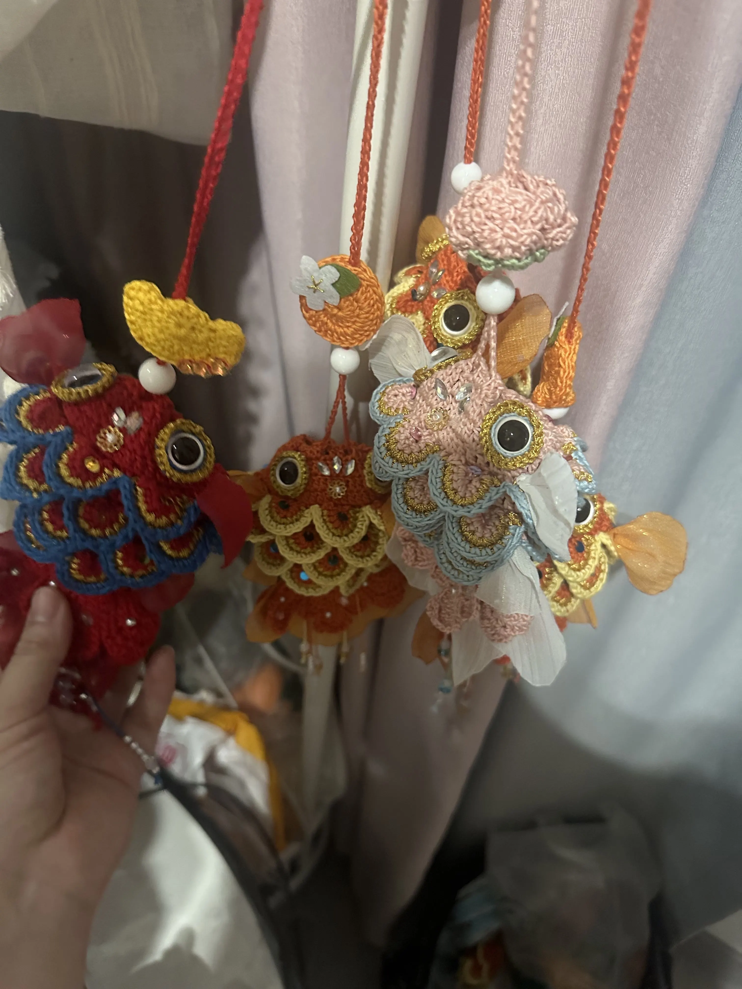 又陆续勾了几个, a crochet project shared by 花开花落
