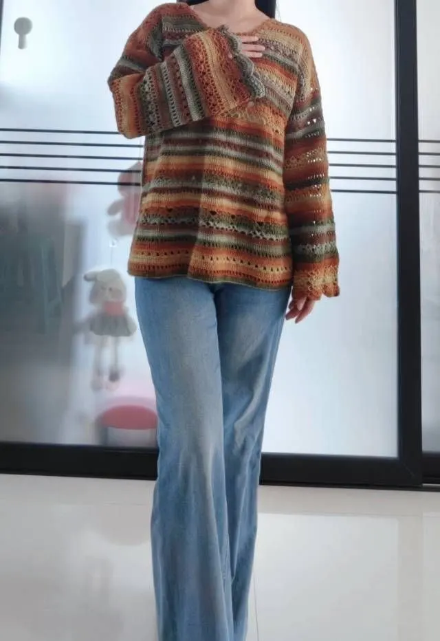 时屿套头衫, a crochet project shared by 辣么事儿