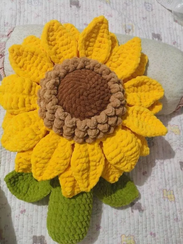 向日葵大花, a crochet project shared by lotus