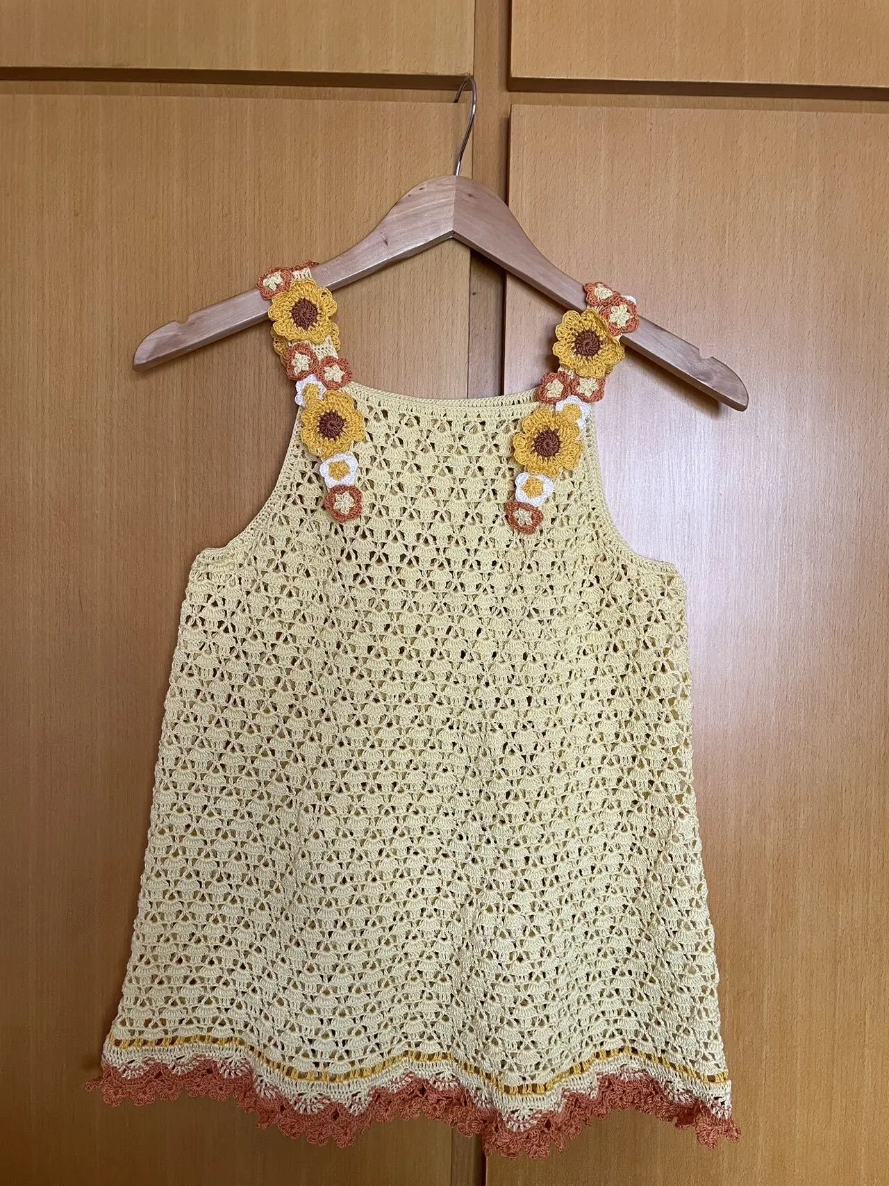 吊带裙, a crochet project shared by 肖肖