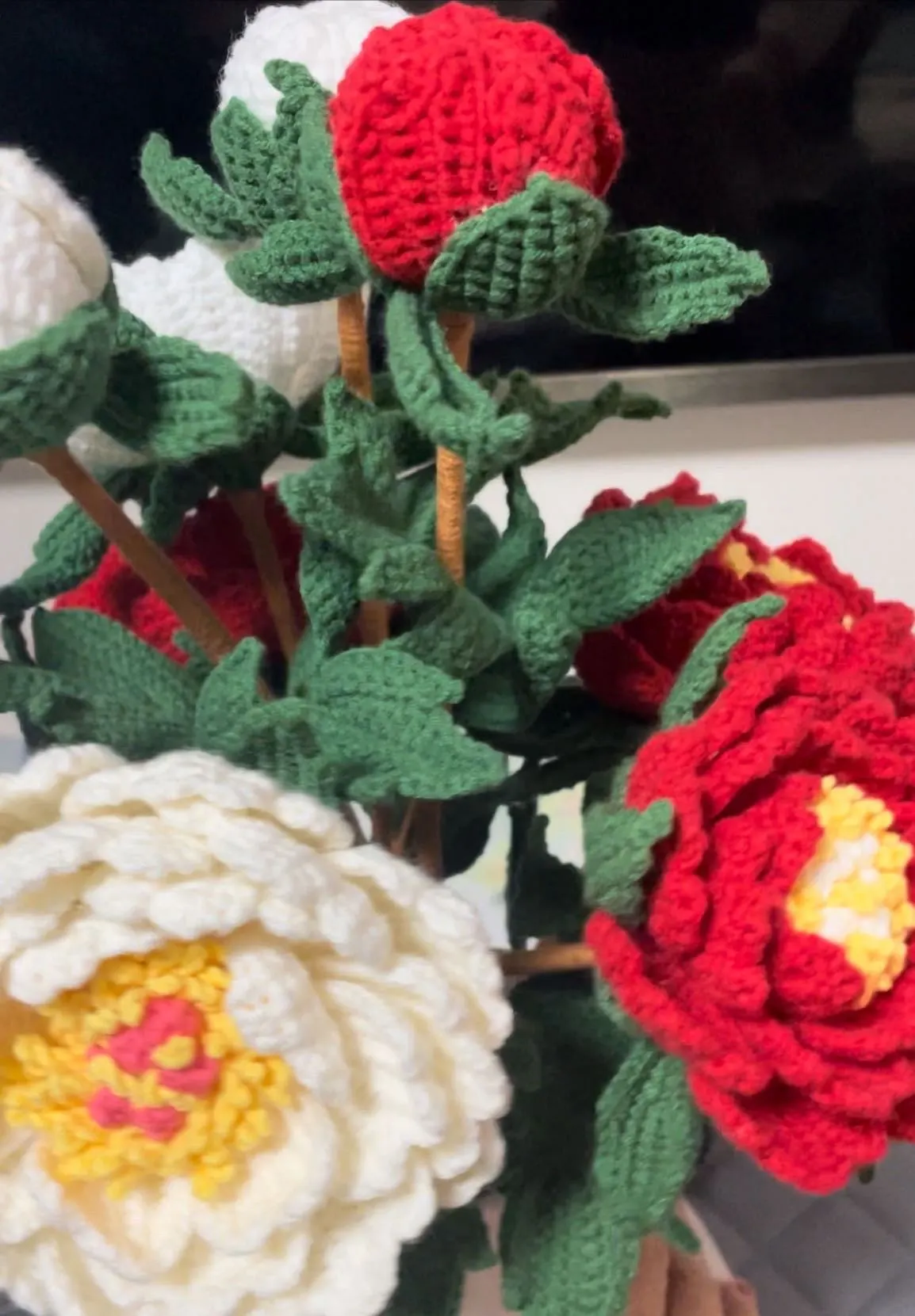牡丹花, a crochet project shared by 小雨点