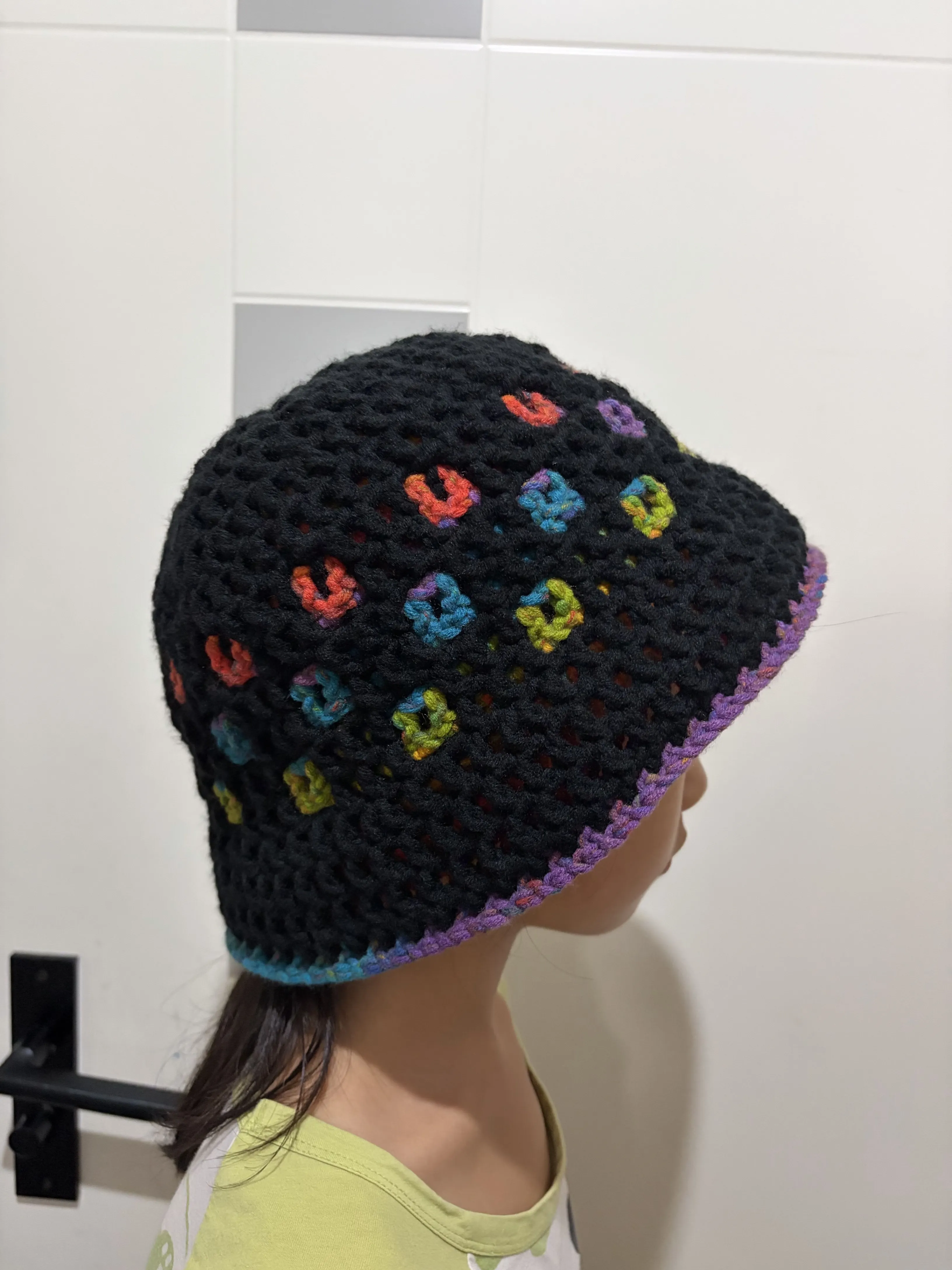 星格双面渔夫帽, a crochet project shared by 野青菜
