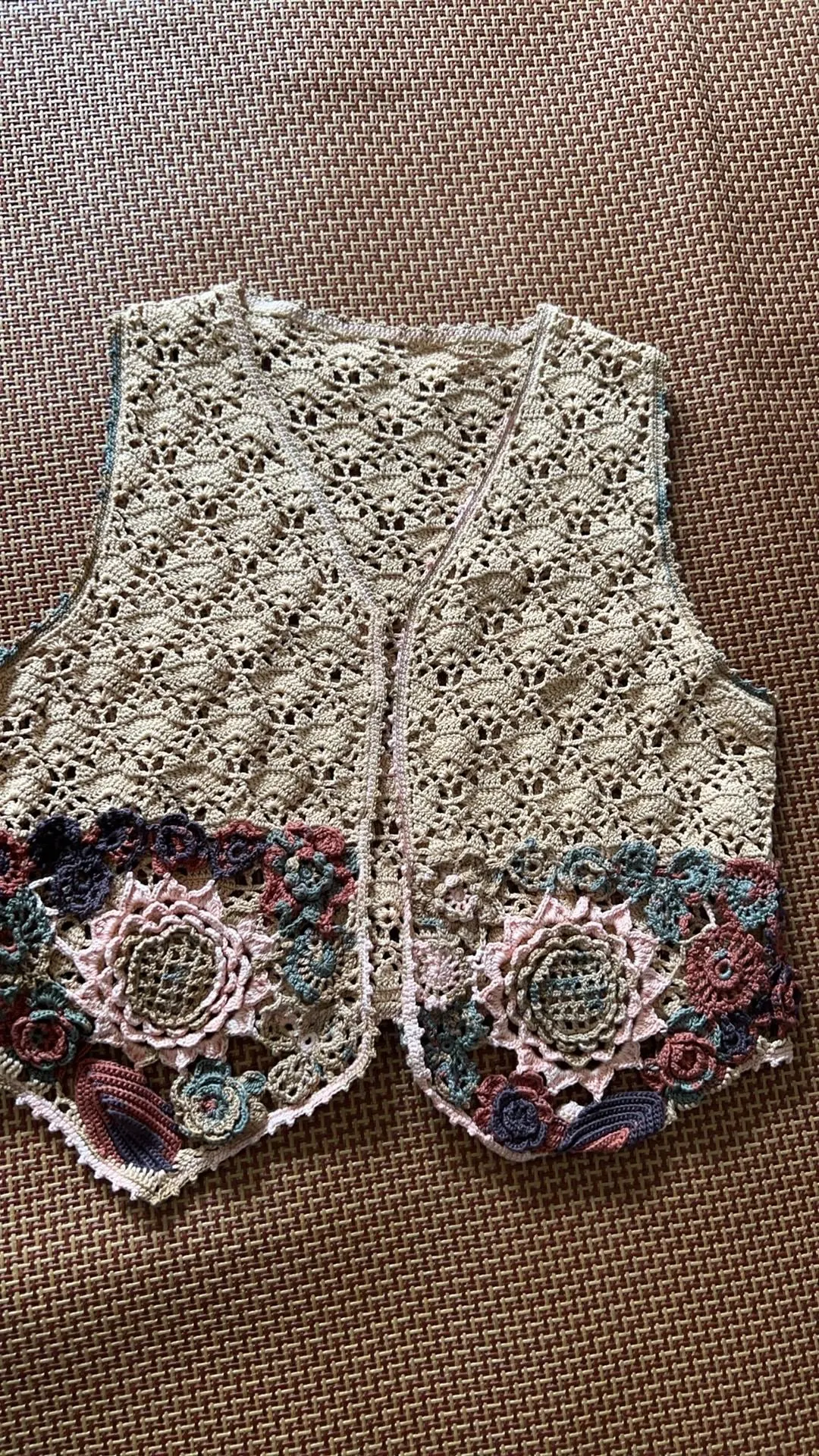 复古马甲, a crochet project shared by 婷婷