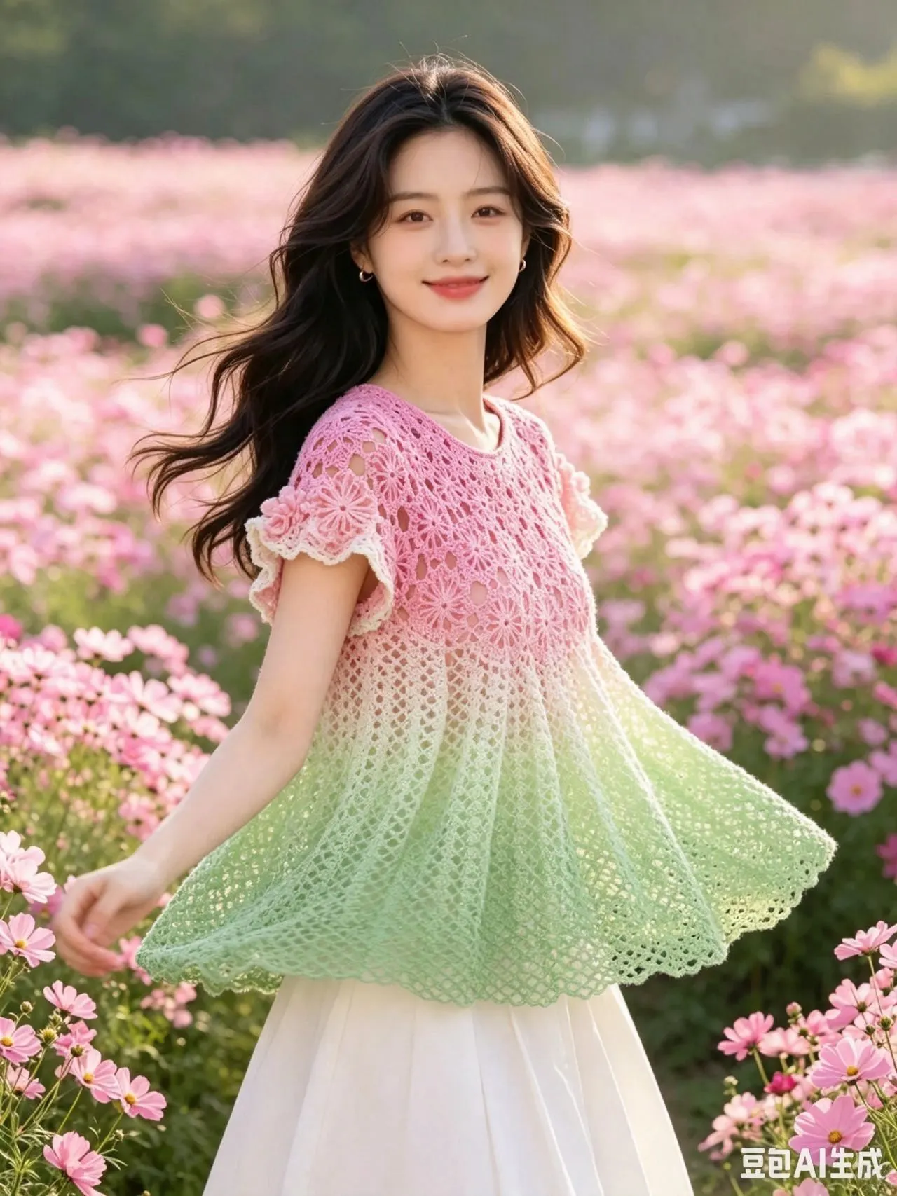 花朵🌺娃娃衫, a crochet project shared by 弓长张