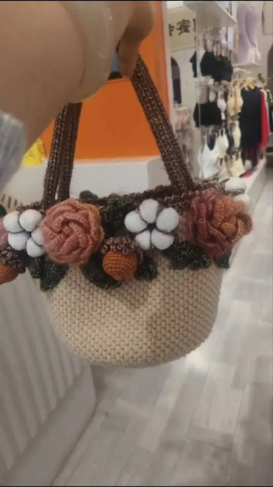 秋实包包#化妆包, a crochet project shared by 妞妞思密达
