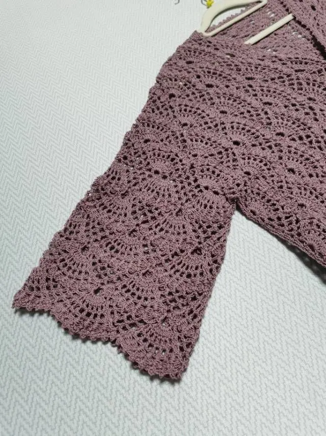 海韵开衫, a crochet project shared by 冉冉
