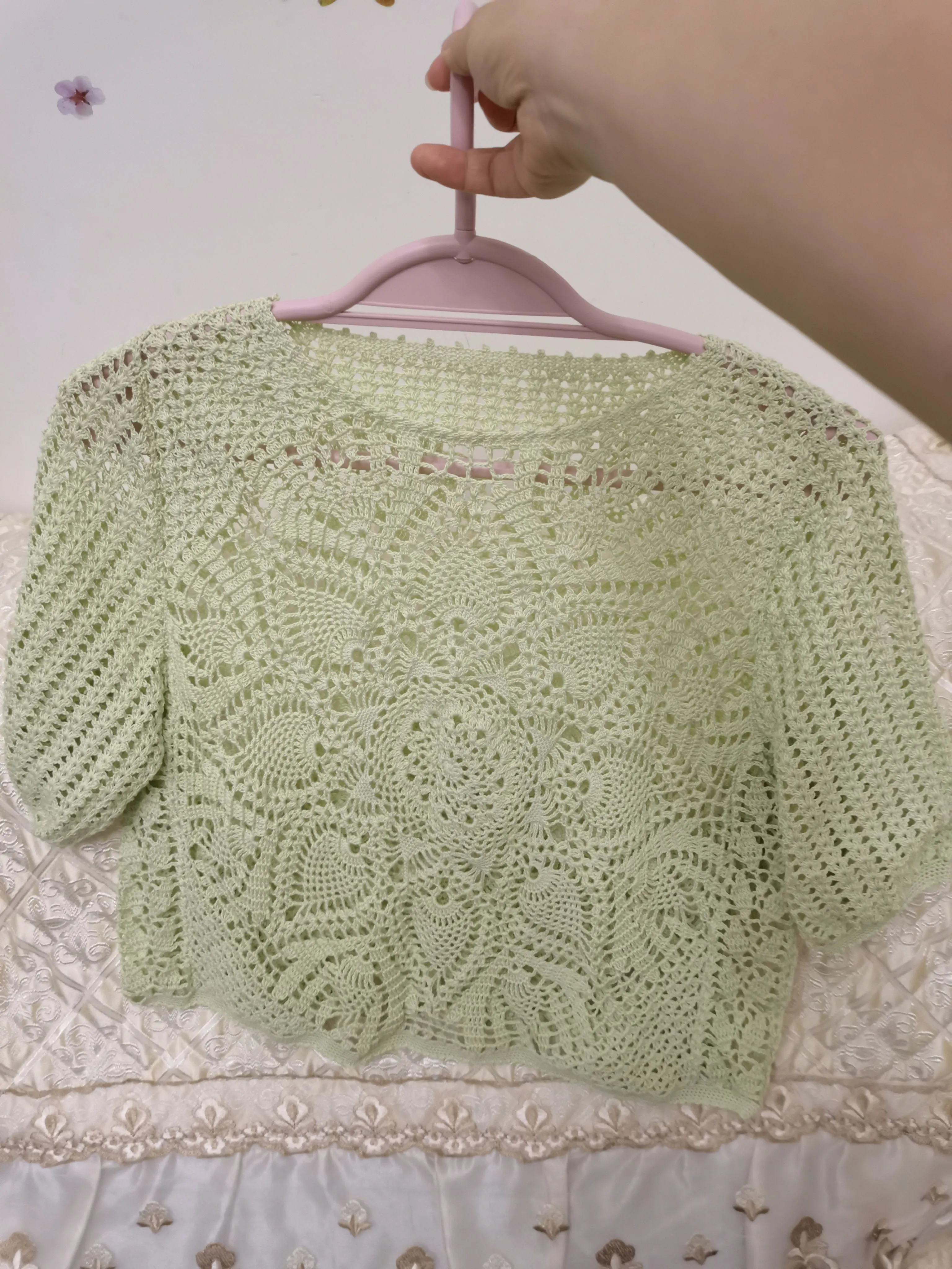 绿色的飞玉, a crochet project shared by 天蓝草绿🍎