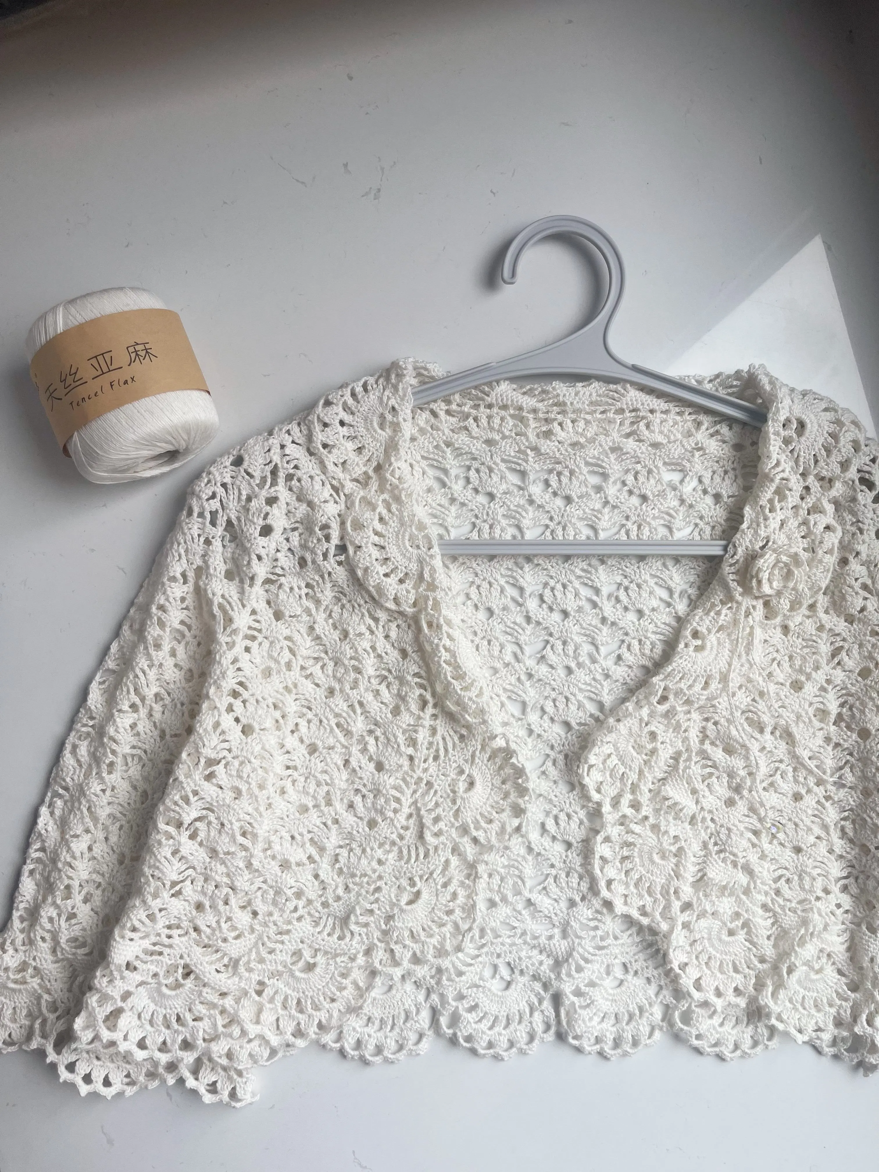白月光开衫, a crochet project shared by 活捉一只柴柴