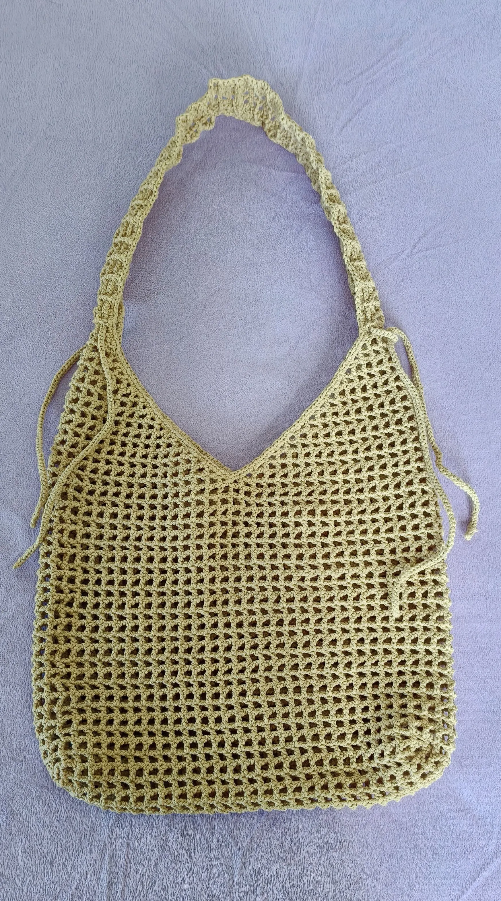 网格包, a crochet project shared by 美子