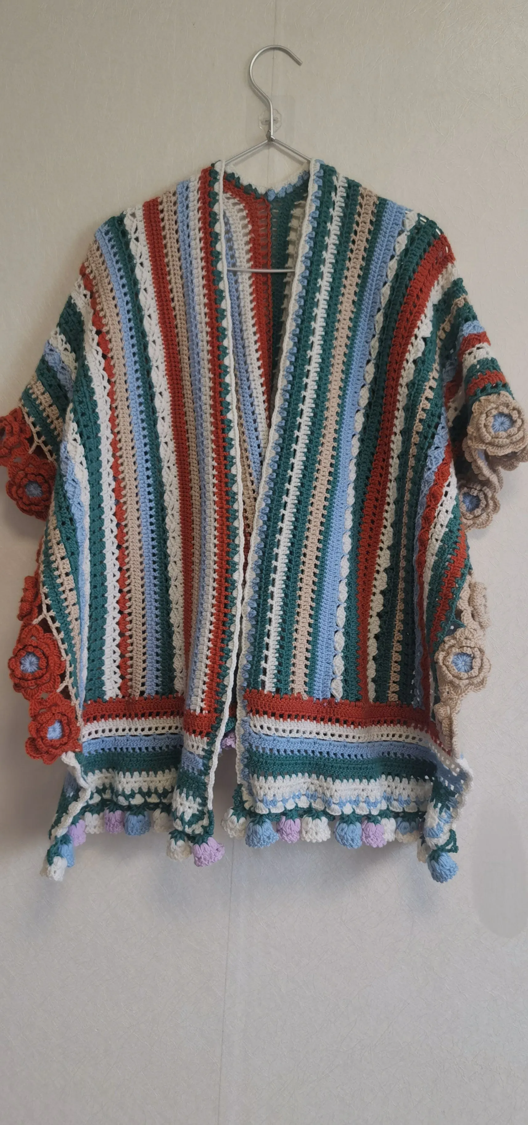 锦霞披肩, a crochet project shared by 瑜姐🌺