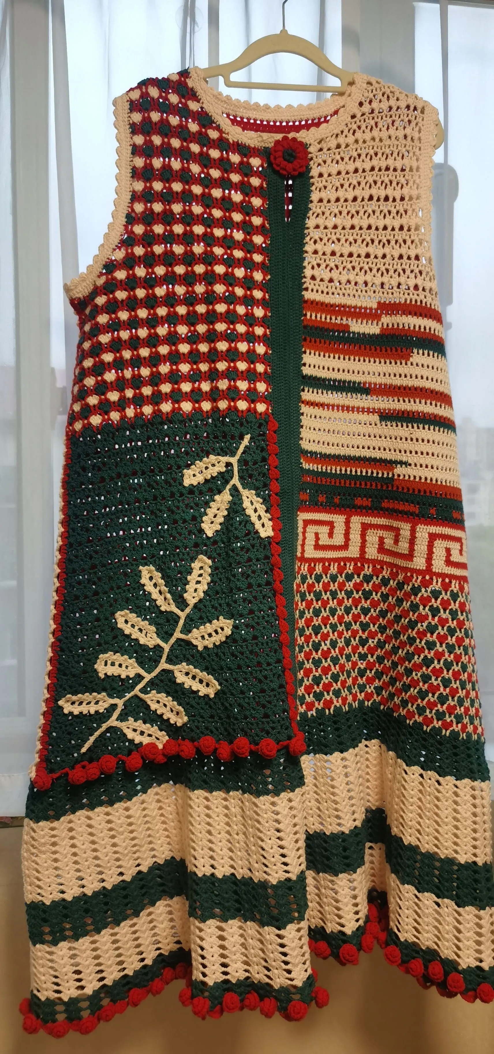 青枝背心裙, a crochet project shared by 瑜姐🌺