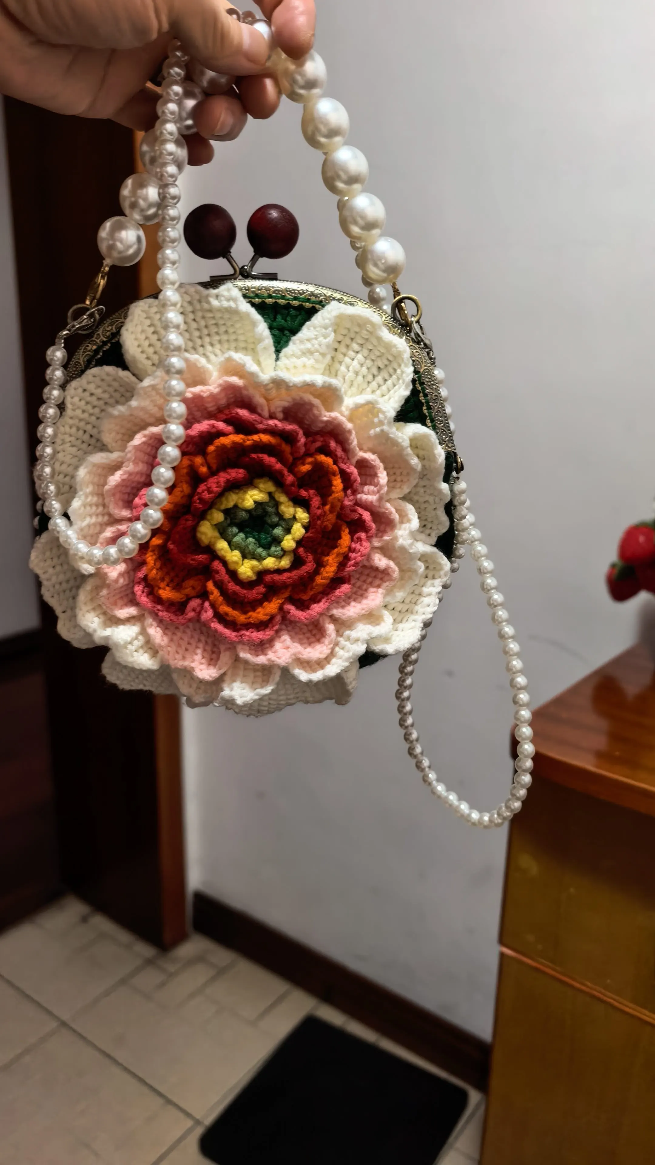 又完成一个作品, a crochet project shared by 枚子