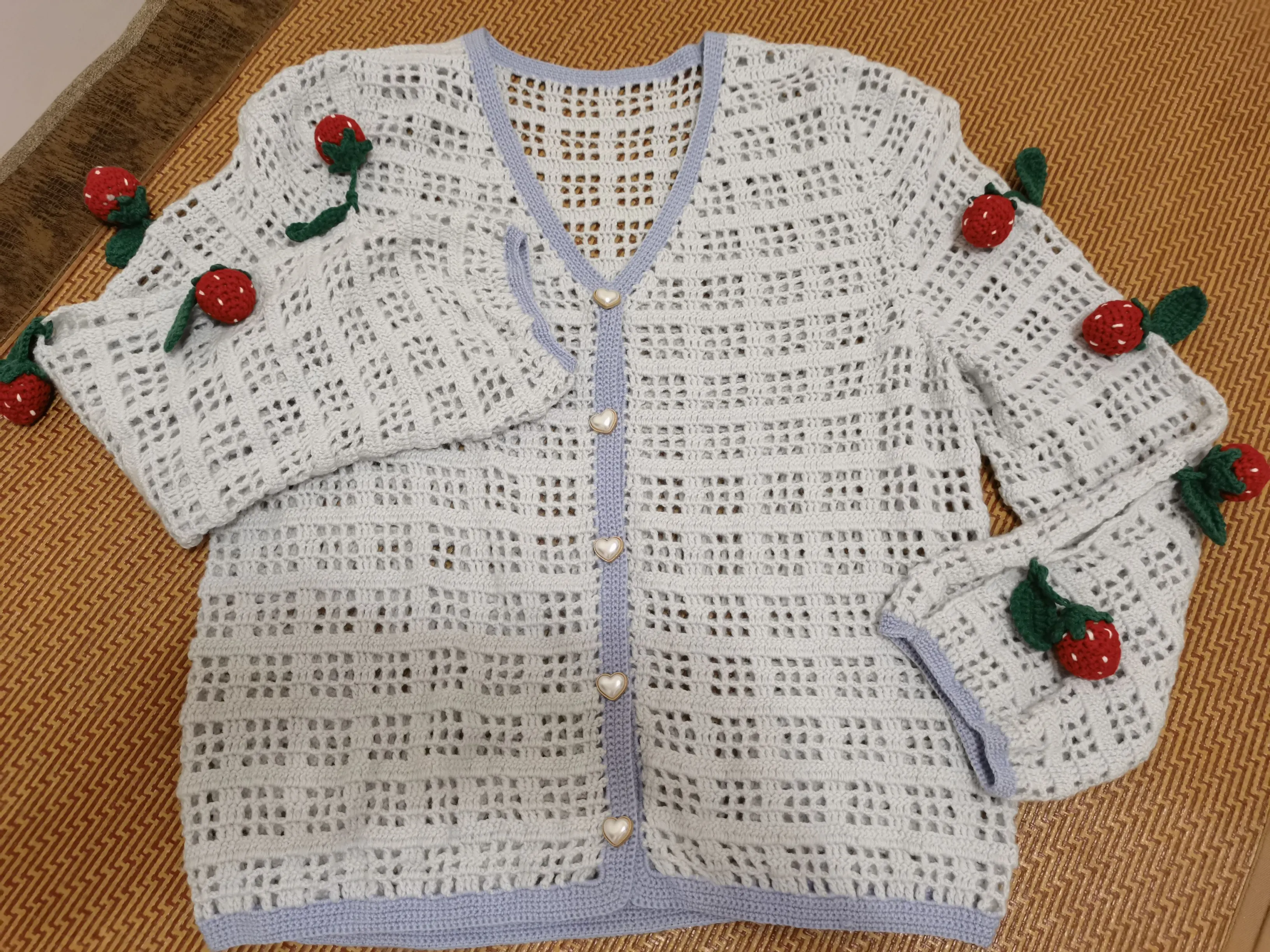 补交以前完成的作业🤭, a crochet project shared by 天蓝草绿🍎