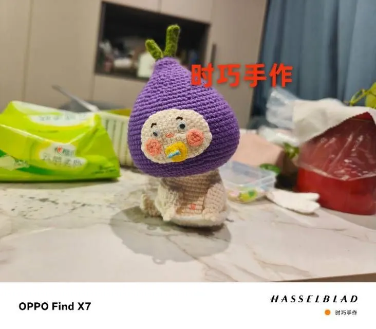 葱明宝儿, a crochet project shared by 时巧手作
