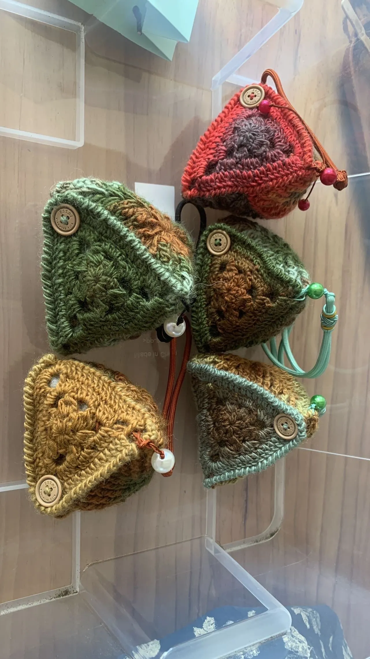各种颜色粽子, a crochet project shared by 柔河恒沙