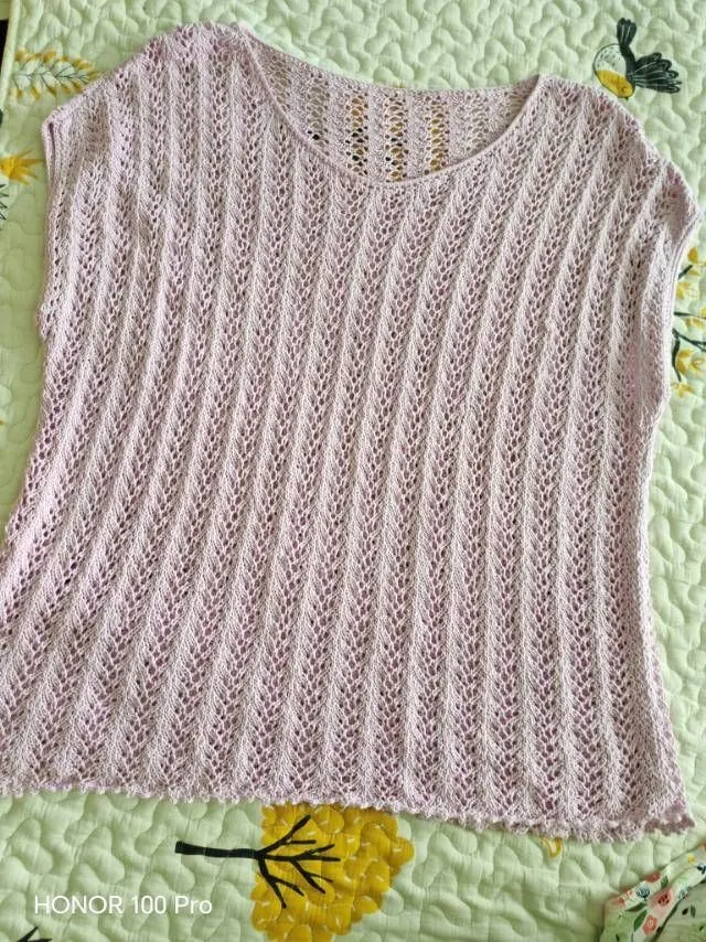 第一次织衣服,还行, a crochet project shared by zyx9176