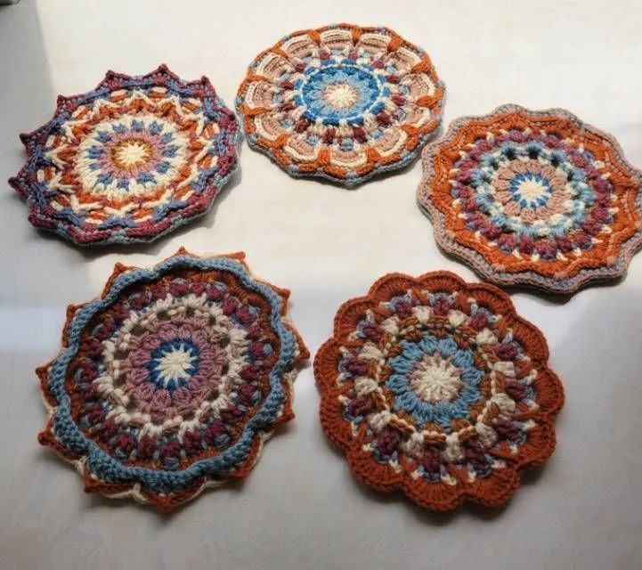 喜茶隔热垫, a crochet project shared by 薇薇安