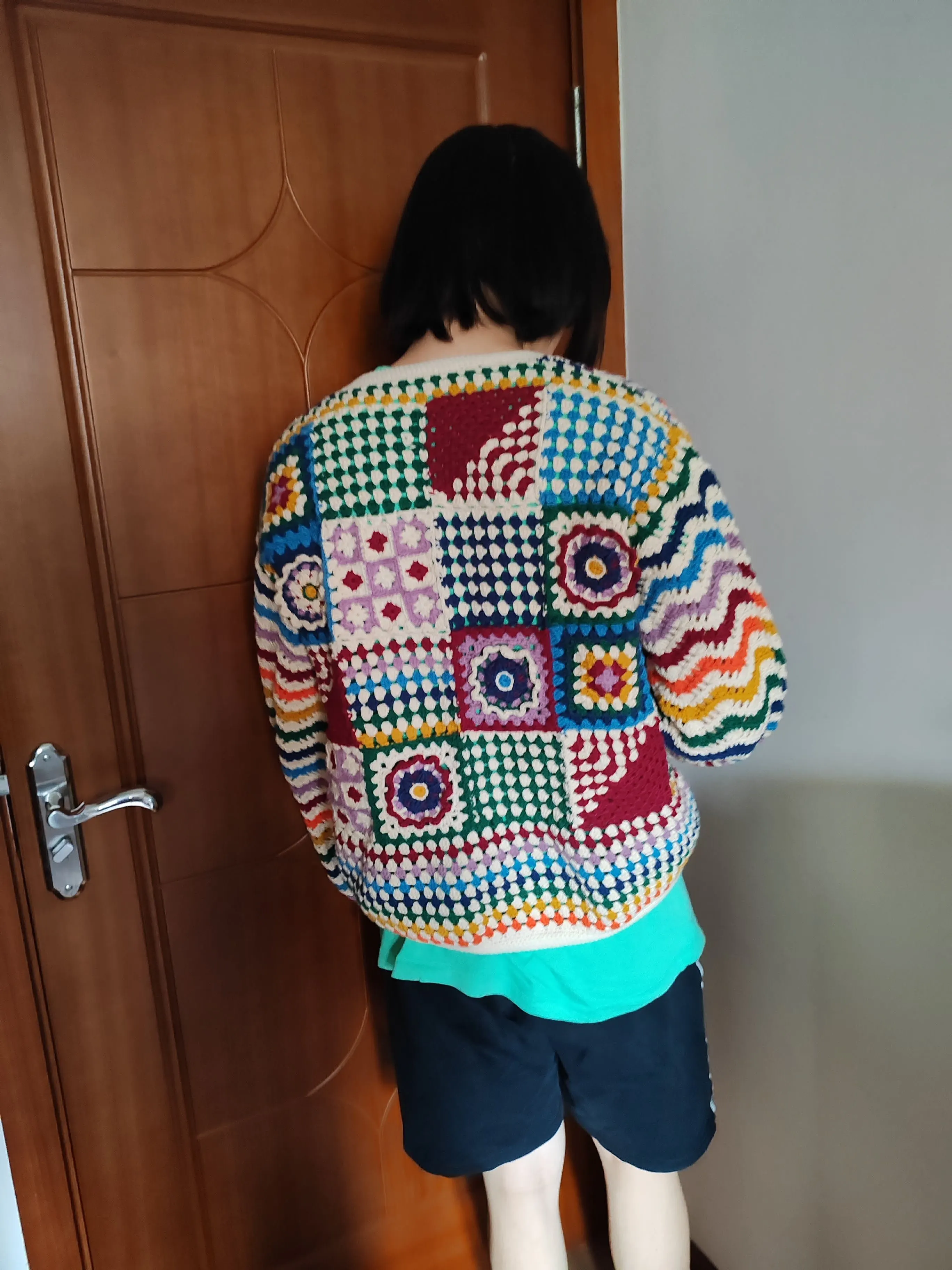 晚虹拼花开衫, a crochet project shared by kate