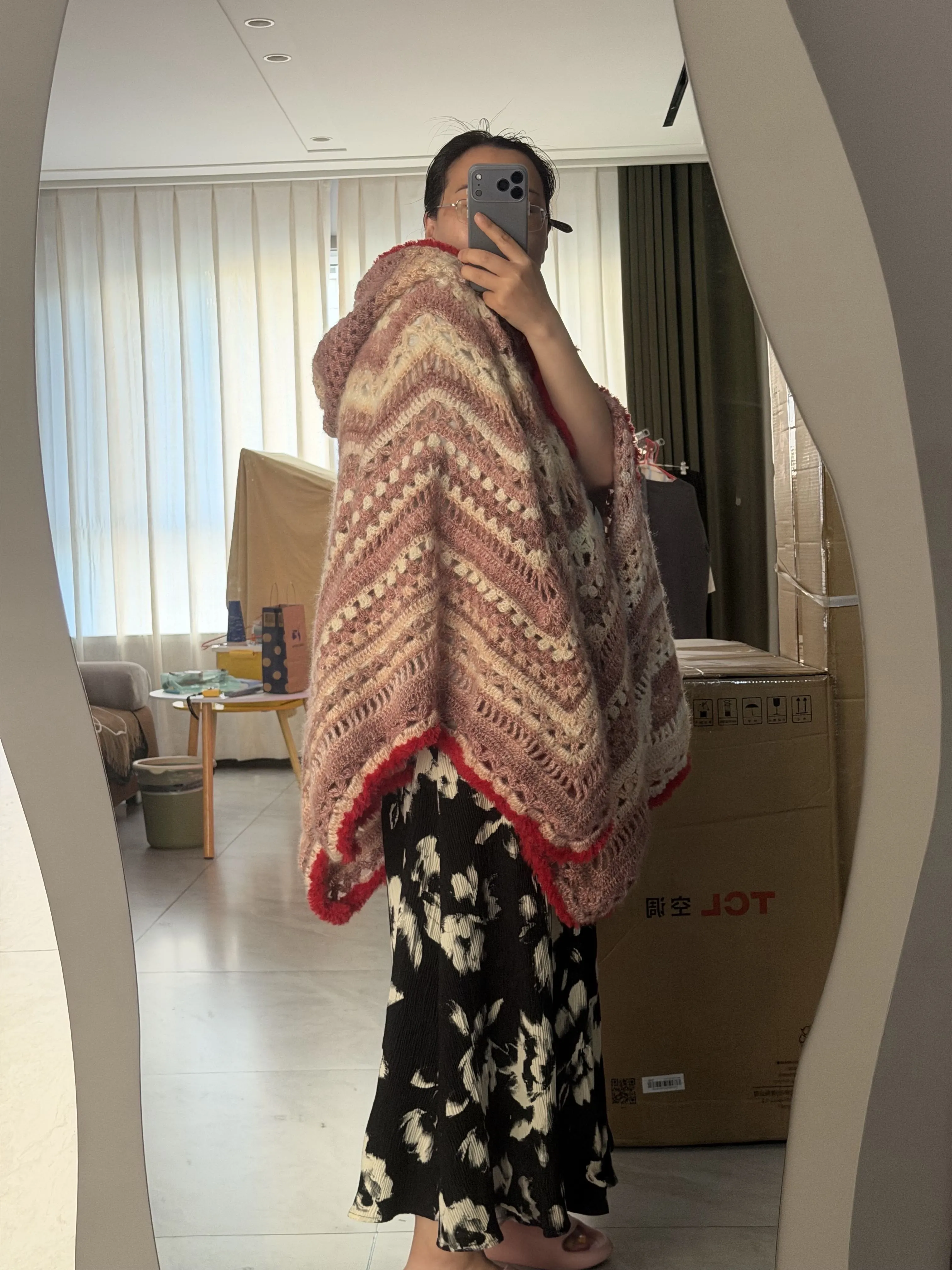 披肩, a crochet project shared by 背心