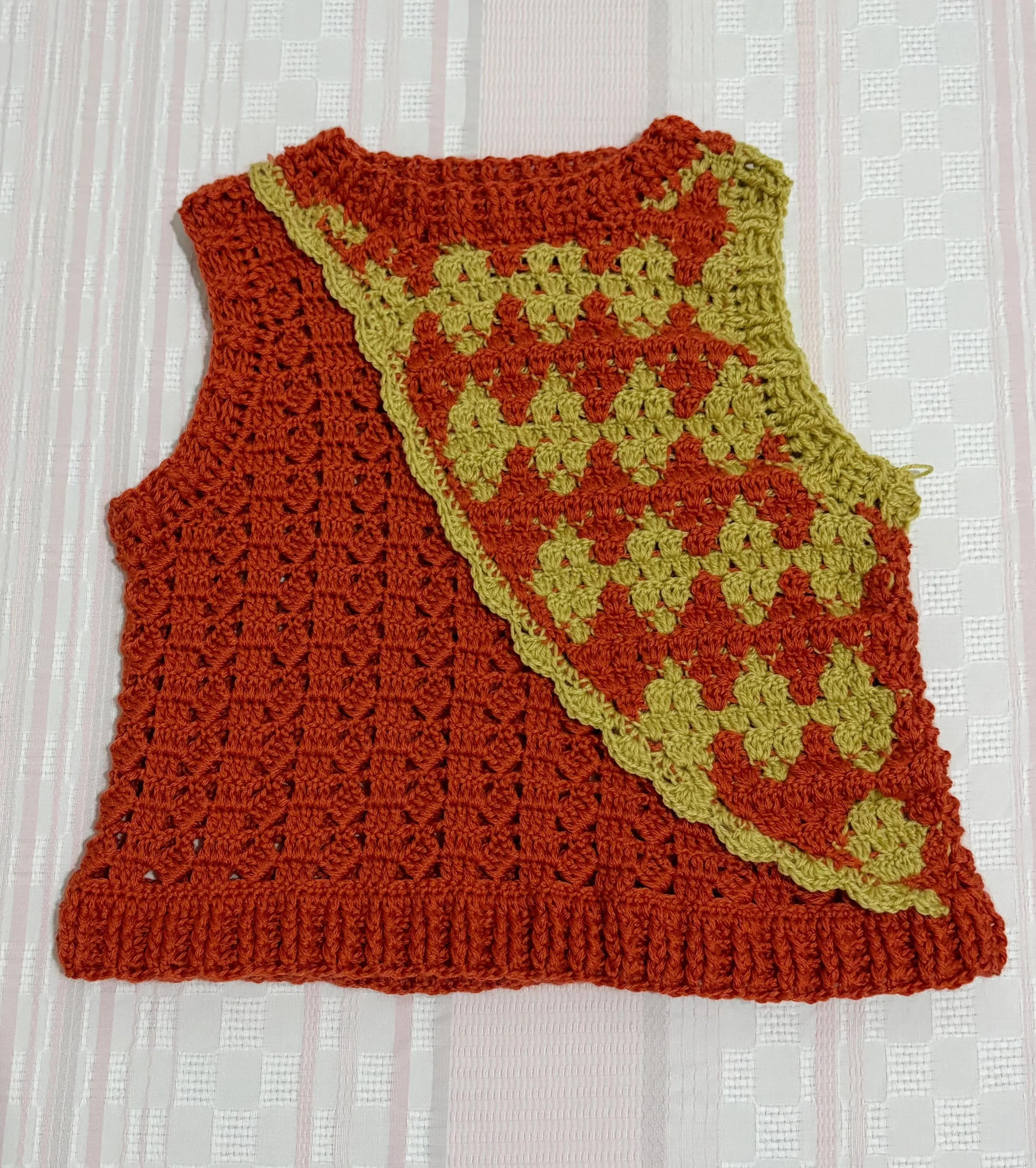 宝宝的背心, a crochet project shared by 洛洛1026